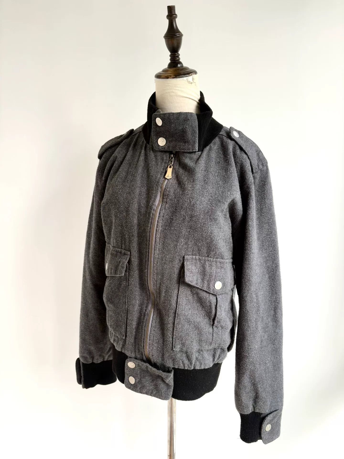 Vivienne Westwood vivienne westwood gray black flight jacket Size M / US 6-8 / IT 42-44 - 5 Thumbnail
