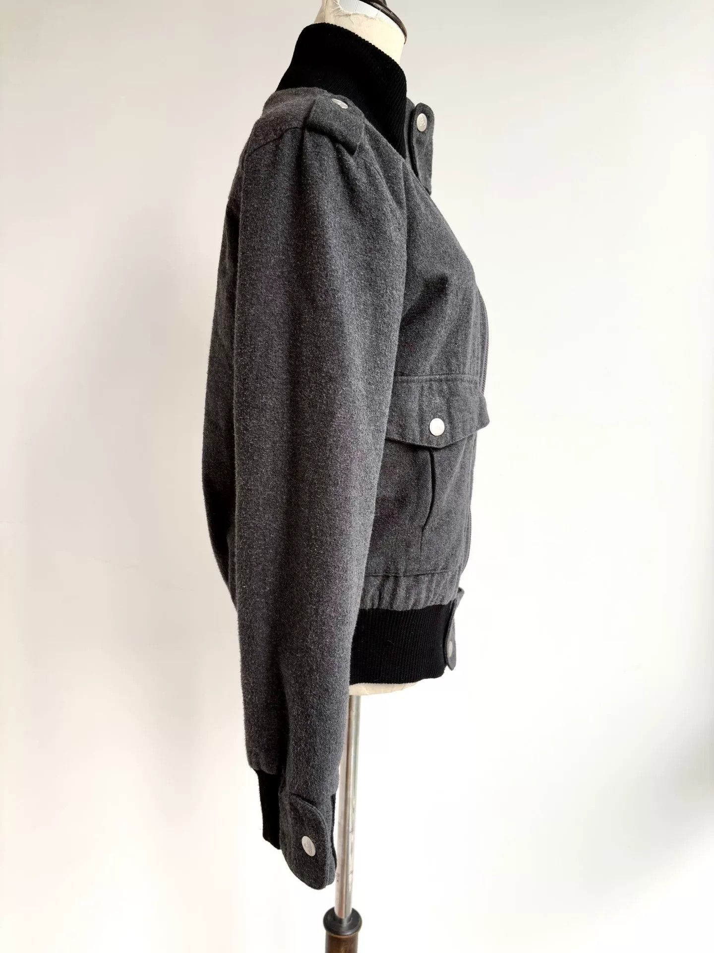 Vivienne Westwood vivienne westwood gray black flight jacket Size M / US 6-8 / IT 42-44 - 2 Thumbnail