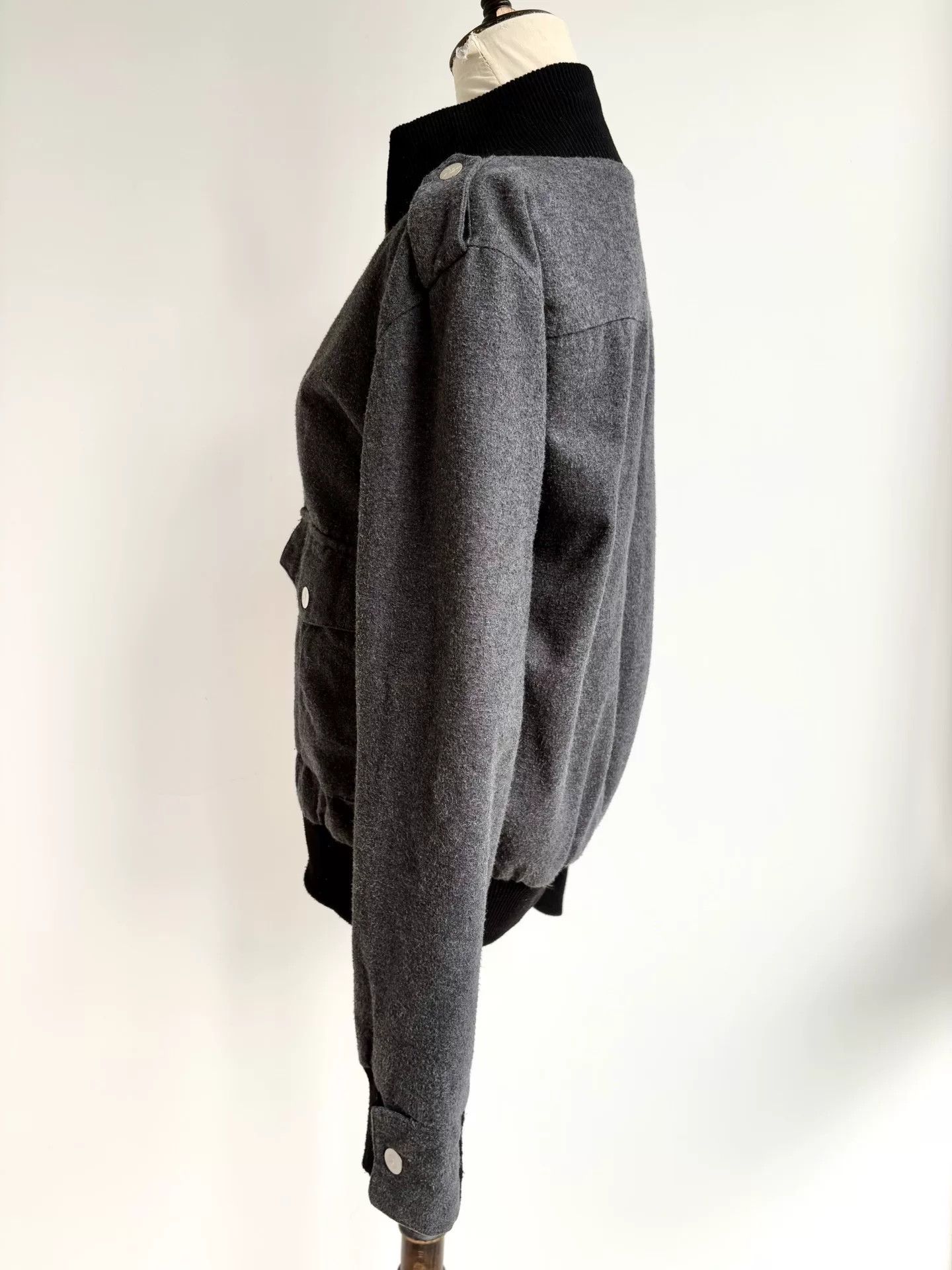 Vivienne Westwood vivienne westwood gray black flight jacket Size M / US 6-8 / IT 42-44 - 4 Thumbnail