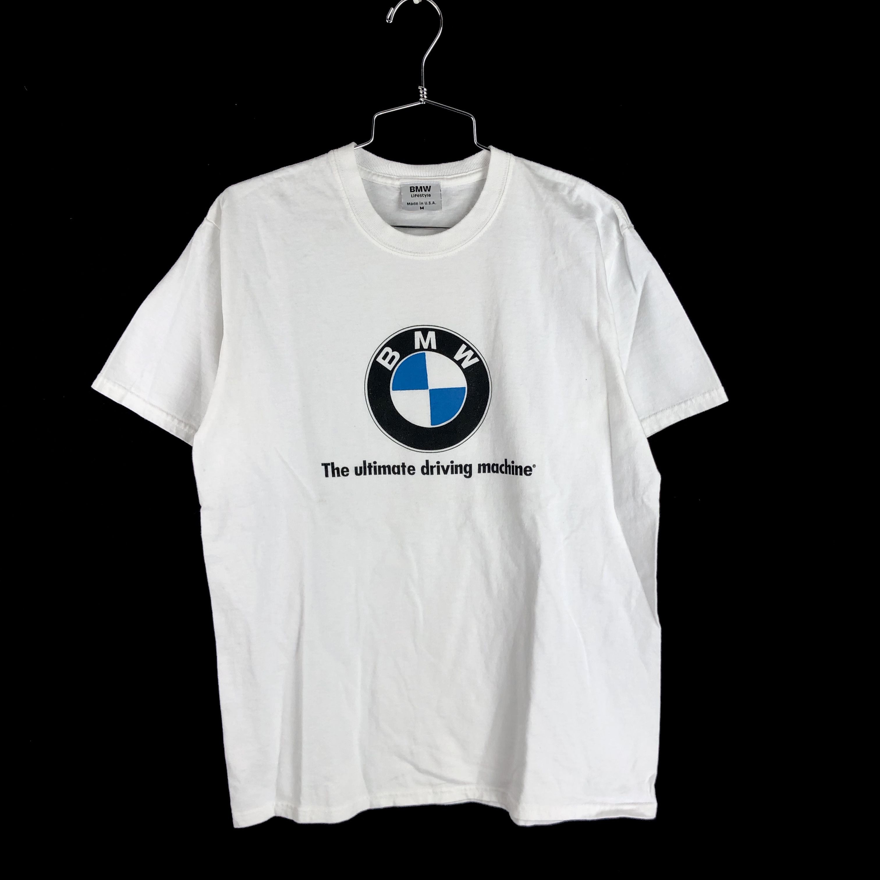 Bmw × Racing × Vintage Vintage 90s BMW T Shirt Size Medium Made in 