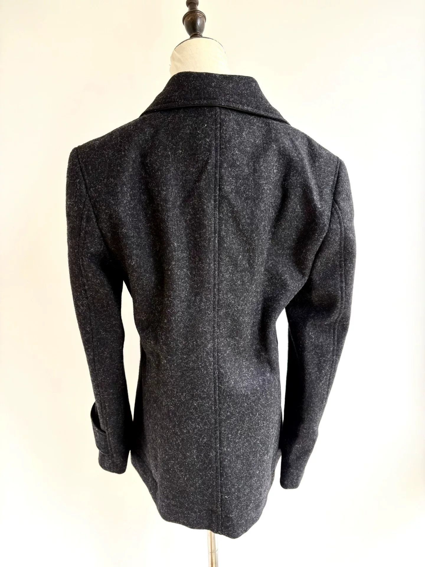 Vivienne Westwood vivienne westwood black gray leather coat Size L / US 10 / IT 46 - 5 Thumbnail