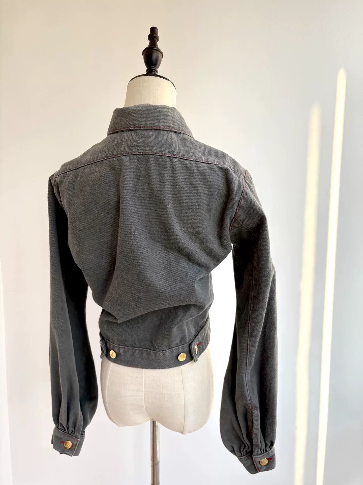 Vivienne Westwood rare vivienne westwood vintage gray denim jacket Size M / US 6-8 / IT 42-44 - 2 Thumbnail