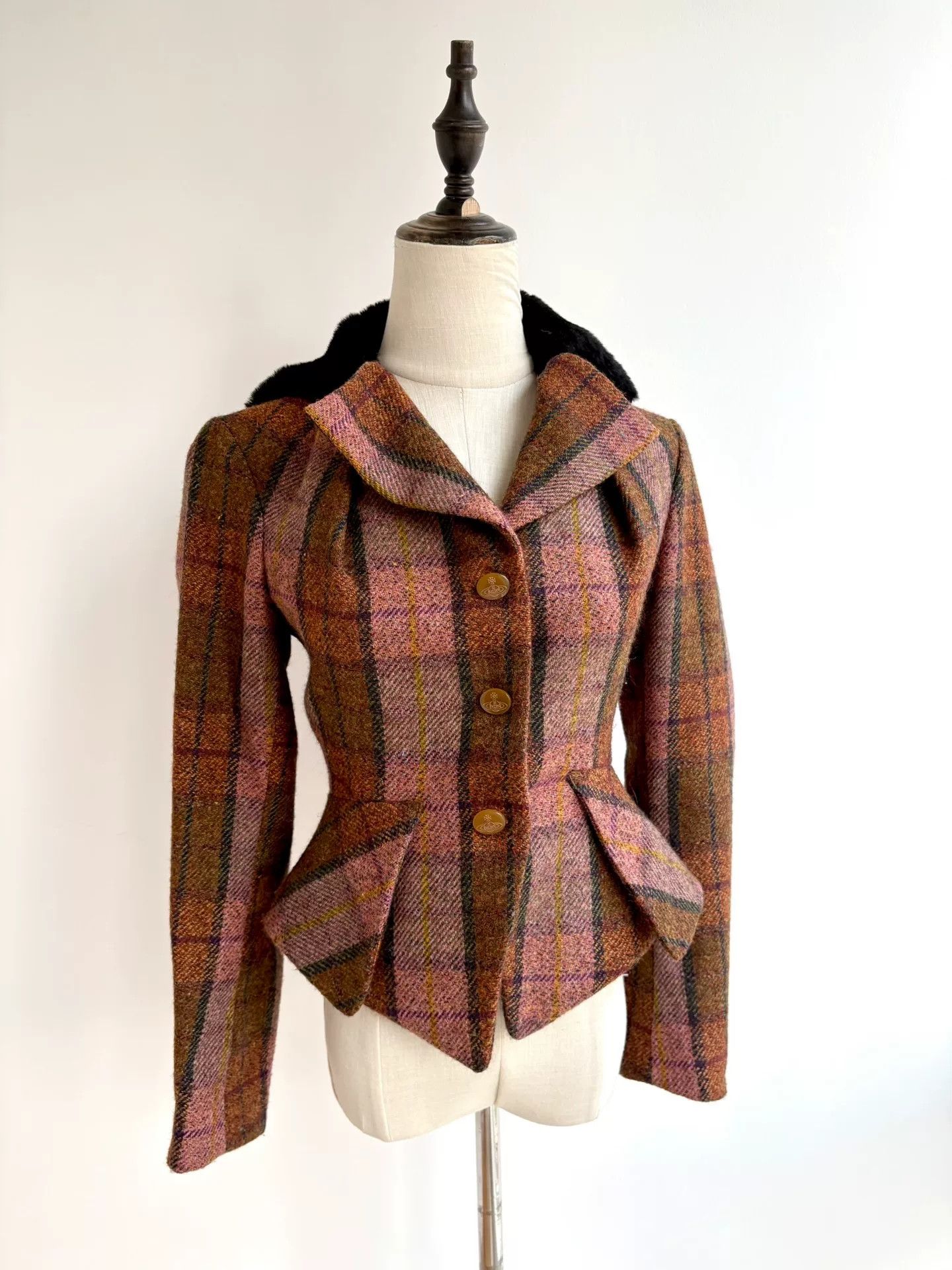 Vivienne Westwood vivienne westwood 90s vintage plaid jacket Size L / US 10 / IT 46 - 2 Thumbnail