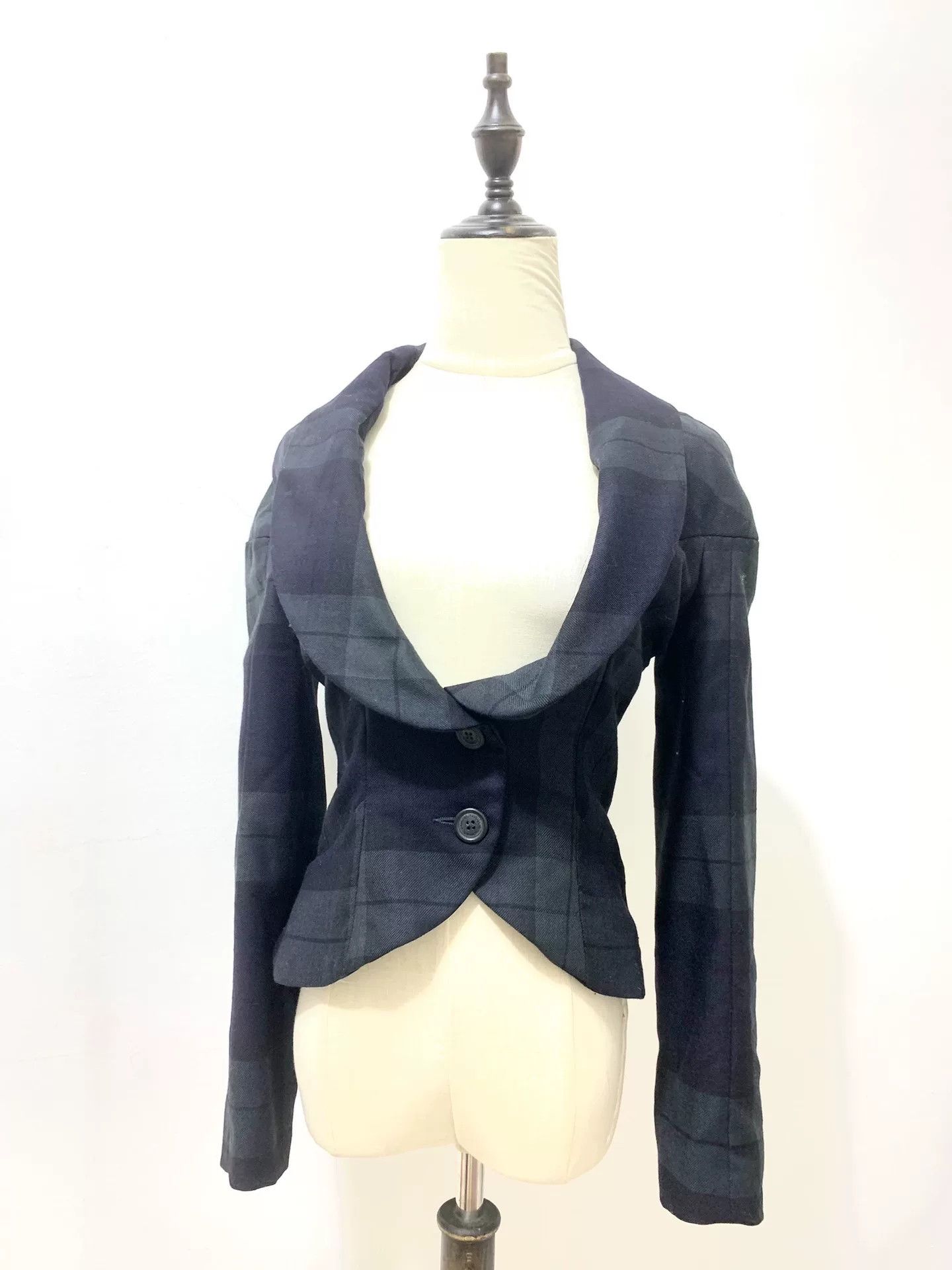 Vivienne Westwood vivienne westwood green check blazer jacket Size L / US 10 / IT 46 - 2 Thumbnail