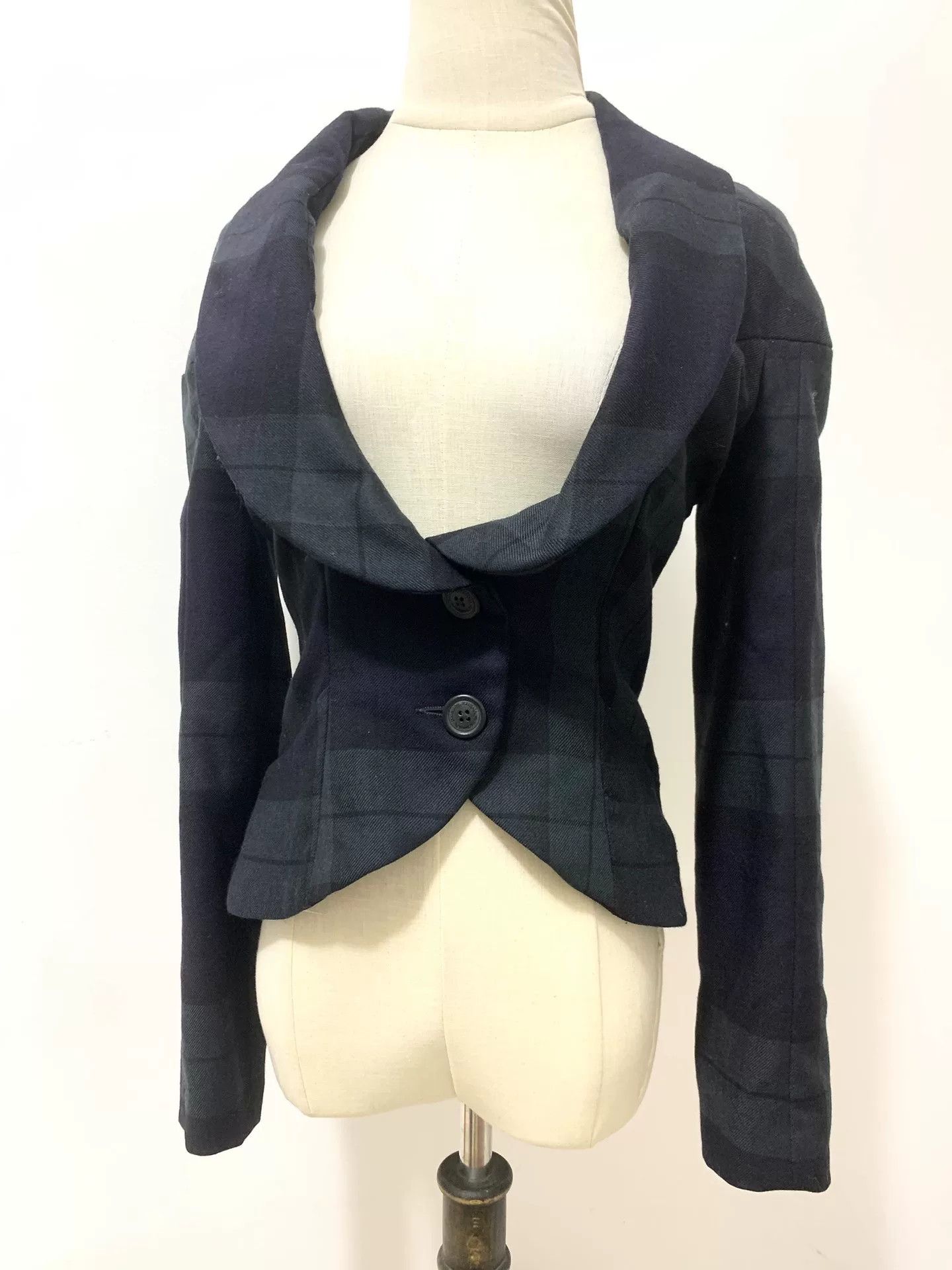 Vivienne Westwood vivienne westwood green check blazer jacket Size L / US 10 / IT 46 - 3 Thumbnail