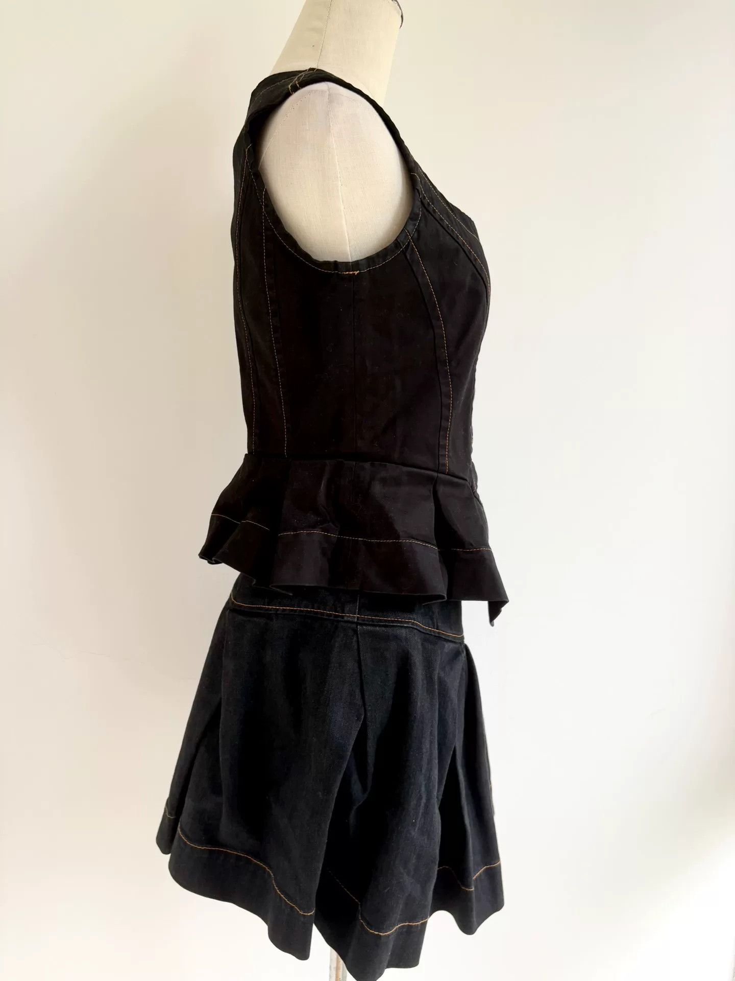 Vivienne Westwood vivienne westwood black denim corset vest Size M / US 6-8 / IT 42-44 - 5 Thumbnail
