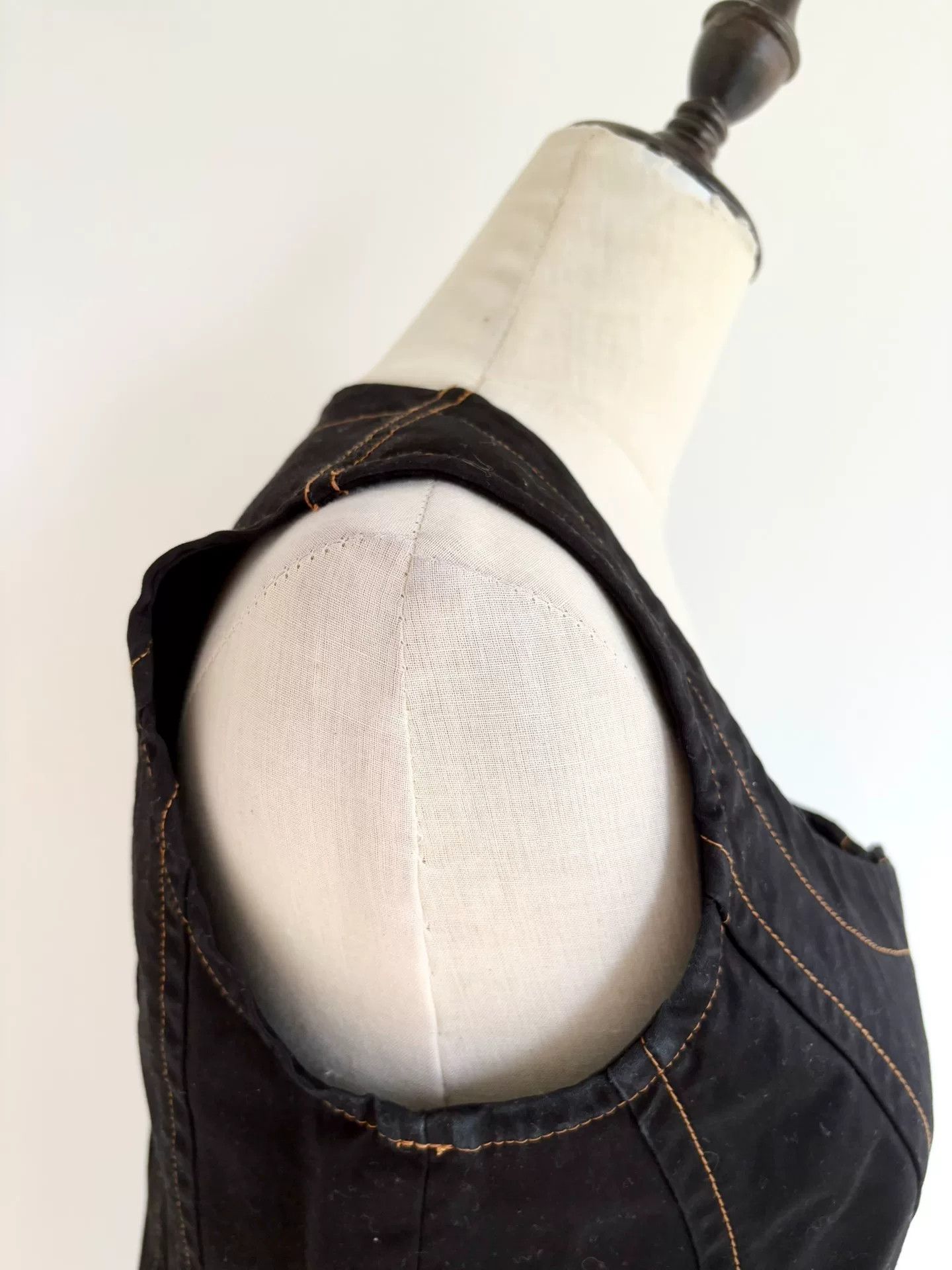 Vivienne Westwood vivienne westwood black denim corset vest Size M / US 6-8 / IT 42-44 - 7 Thumbnail