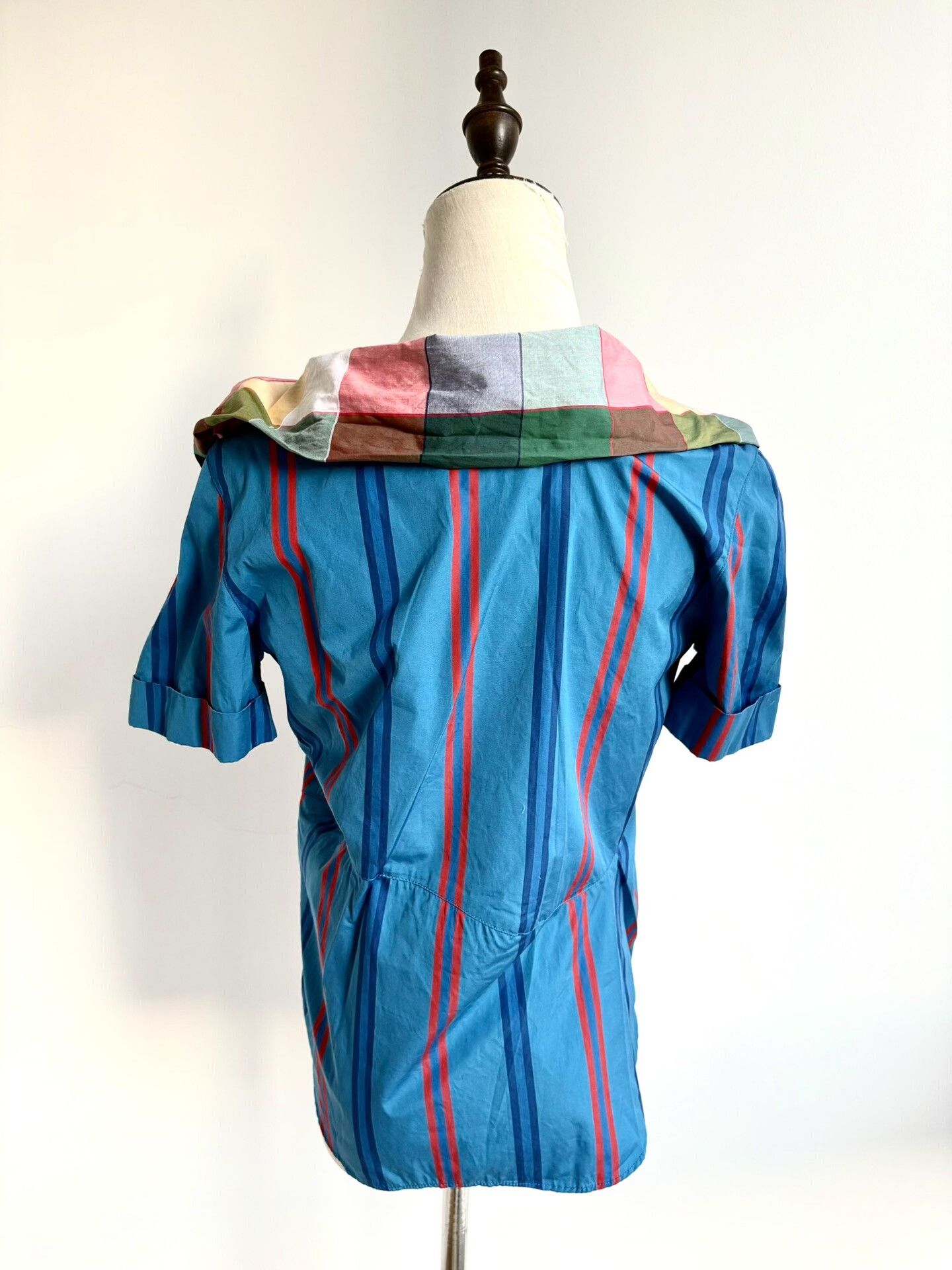Vivienne Westwood vivienne westwood blue striped short sleeve shirt Size M / US 6-8 / IT 42-44 - 5 Thumbnail