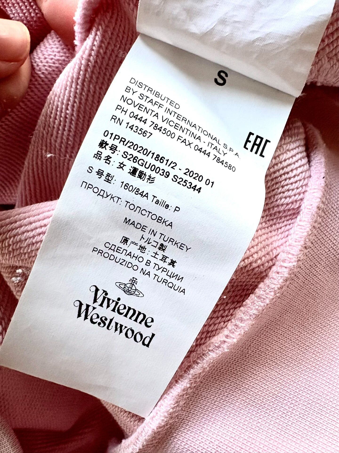 Vivienne Westwood vivienne westwood pink sweatshirt vintage style Size S / US 4 / IT 40 - 7 Thumbnail
