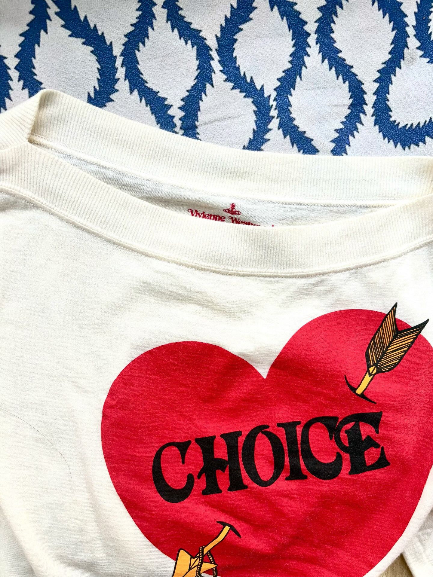 Vivienne Westwood vivienne westwood off-shoulder heart logo top Size S / US 4 / IT 40 - 8 Thumbnail