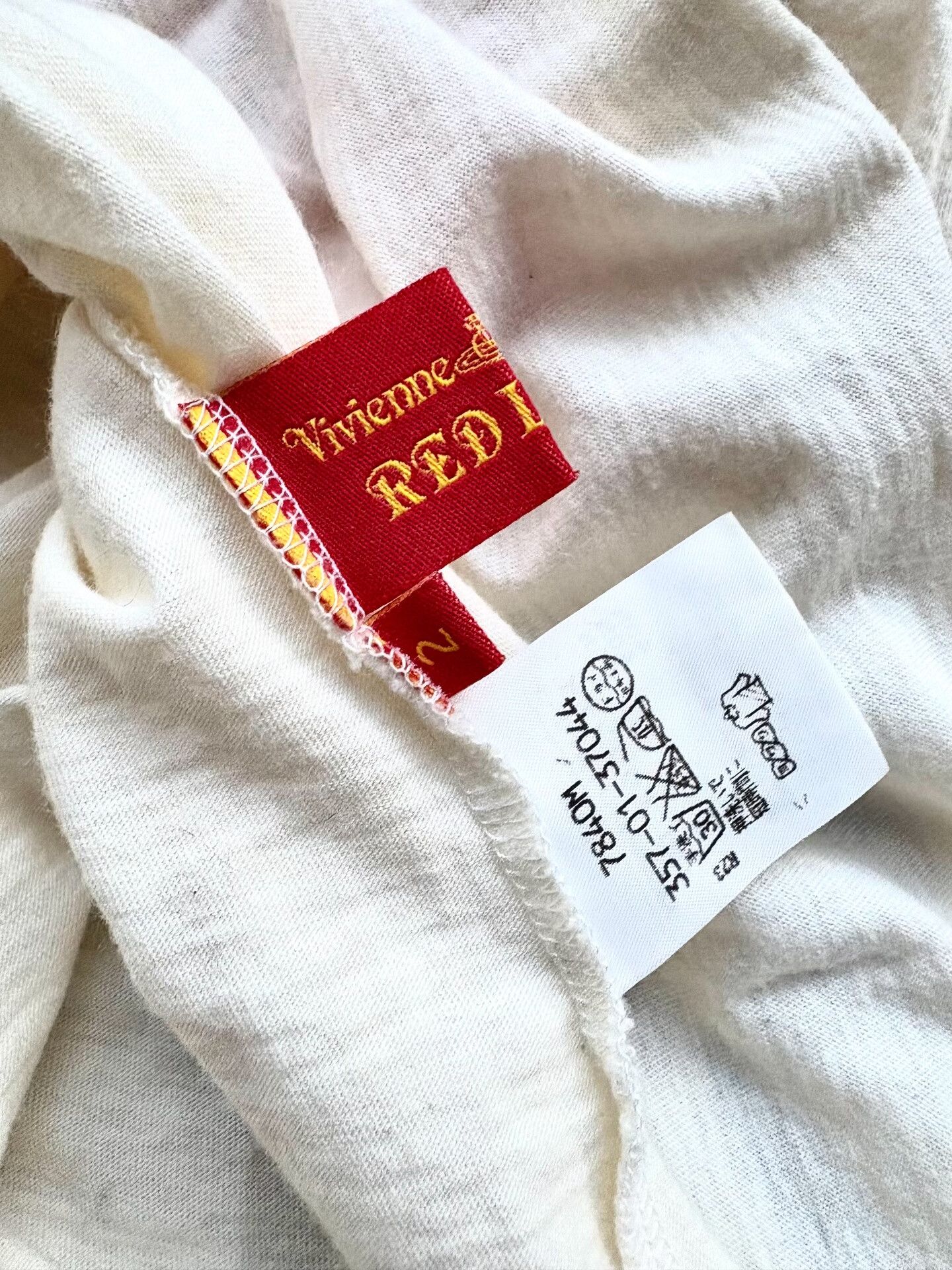 Vivienne Westwood vivienne westwood off-shoulder heart logo top Size S / US 4 / IT 40 - 9 Thumbnail