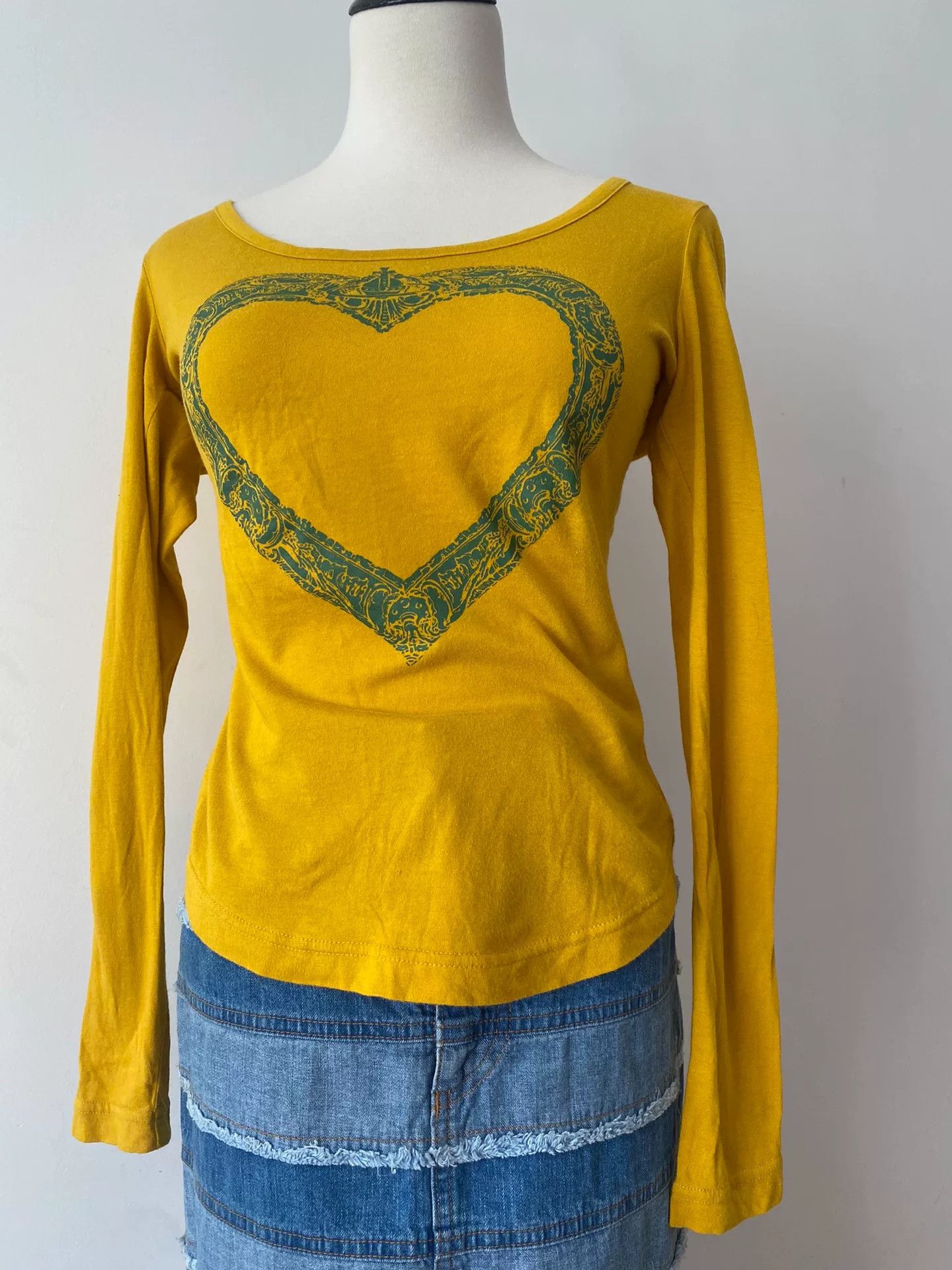 Vivienne Westwood vivienne westwood yellow heart top Size M / US 6-8 / IT 42-44 - 2 Thumbnail