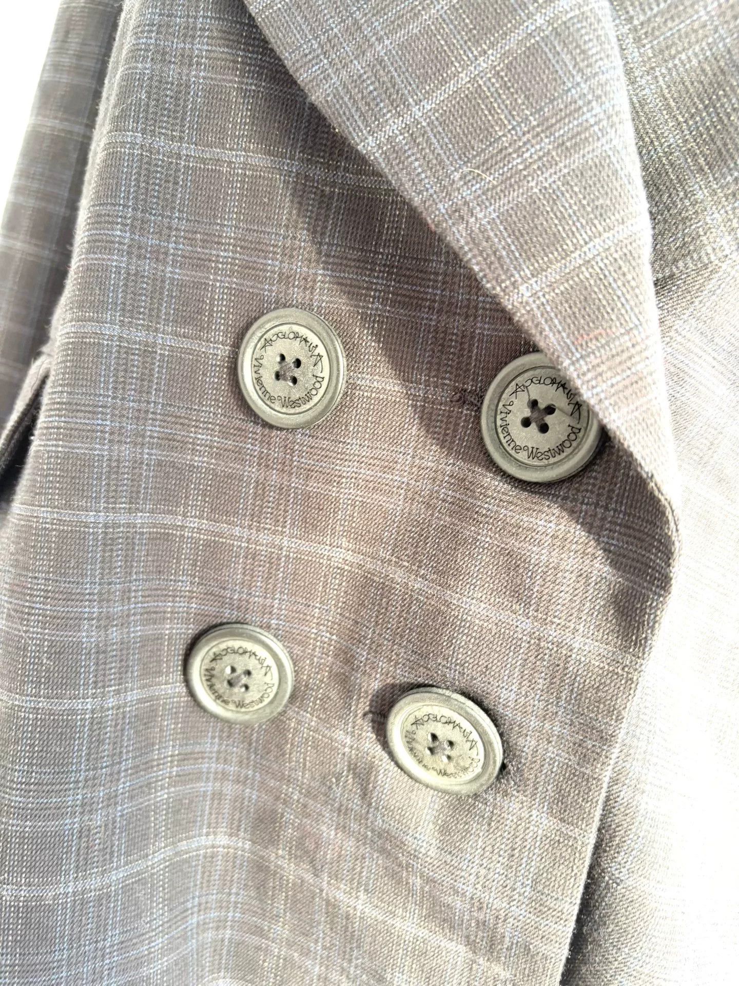 Vivienne Westwood vivienne westwood vintage check double-breasted blazer Size L / US 10 / IT 46 - 5 Thumbnail