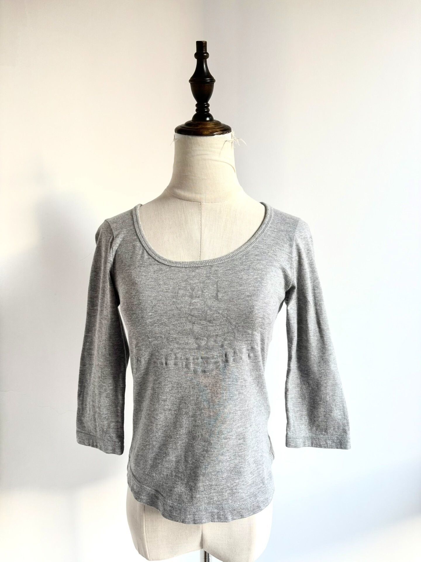 Vivienne Westwood vivienne westwood gray three-quarter sleeve top Size M / US 6-8 / IT 42-44 - 2 Thumbnail