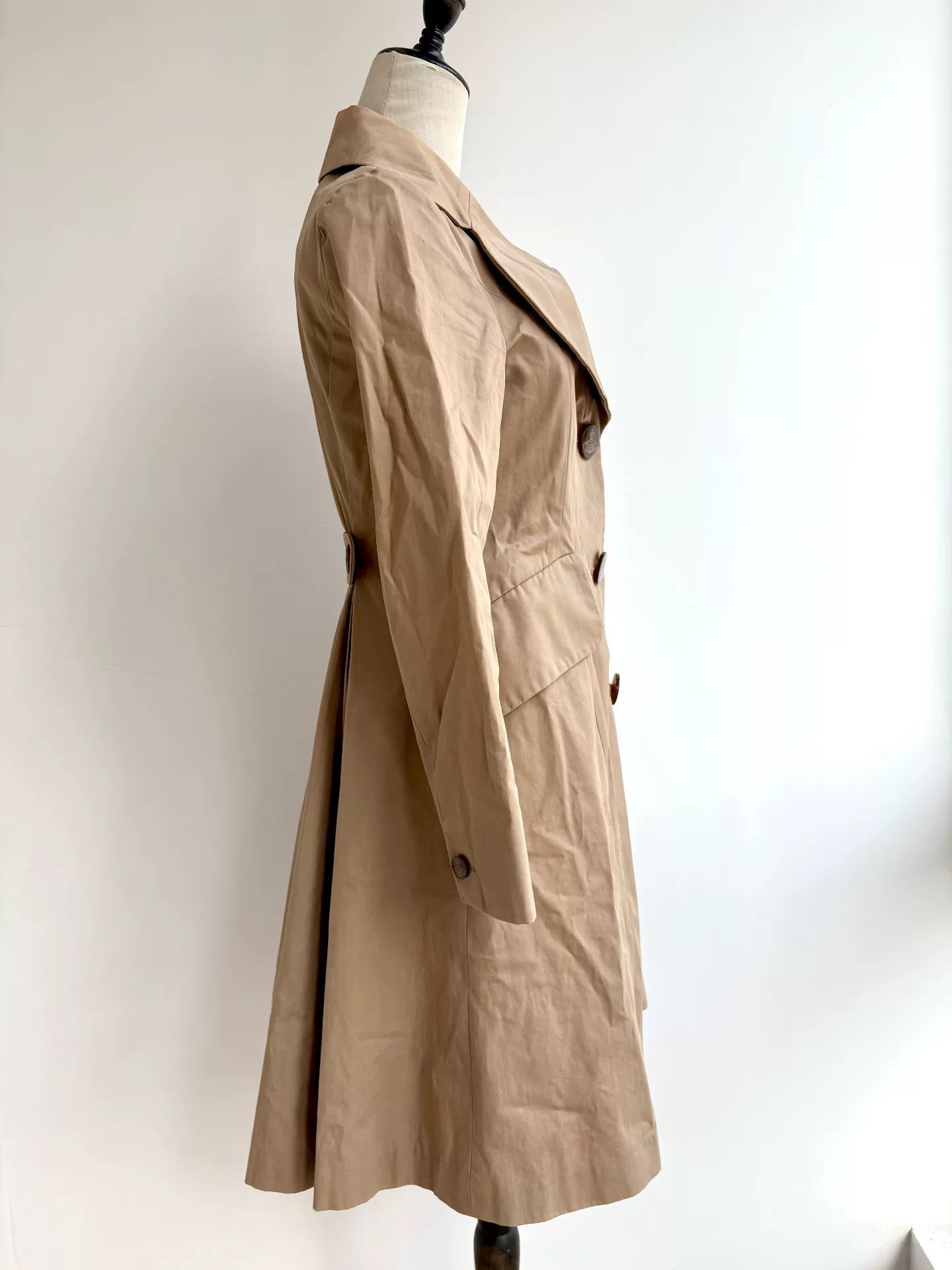 Vivienne Westwood vivienne westwood heart collar khaki trench coat Size XL / US 12-14 / IT 48-50 - 3 Thumbnail