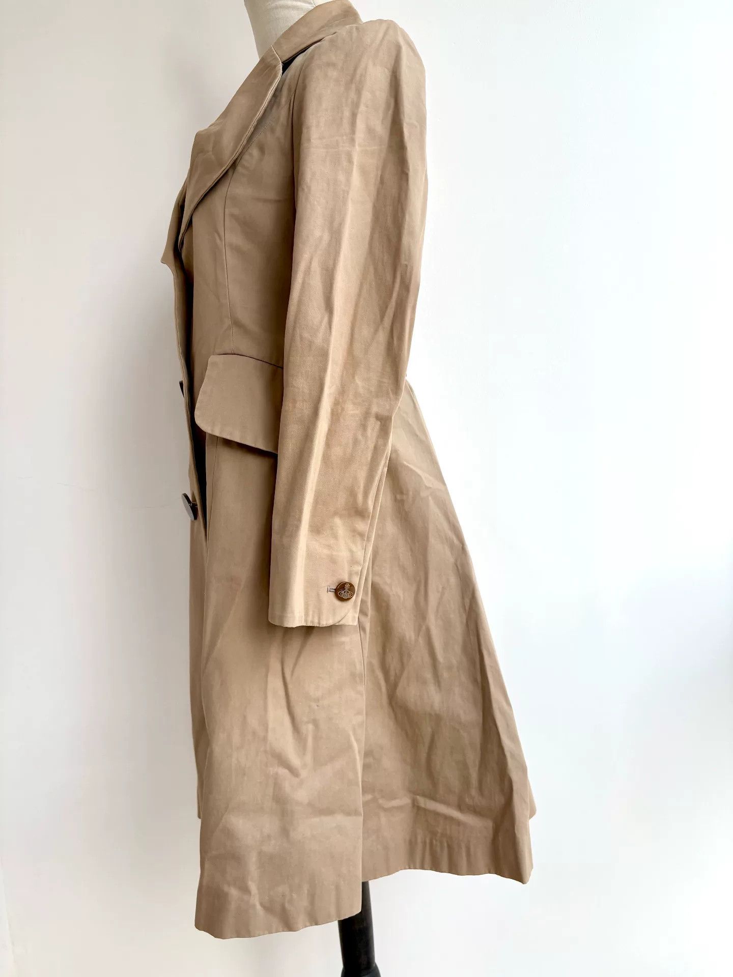 Vivienne Westwood vivienne westwood heart collar khaki trench coat Size XL / US 12-14 / IT 48-50 - 5 Thumbnail