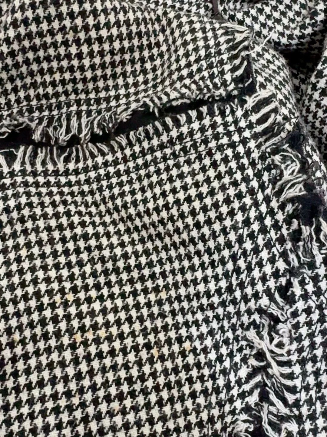 Vivienne Westwood punk-inspired houndstooth fringe jacket Size M / US 6-8 / IT 42-44 - 9 Thumbnail