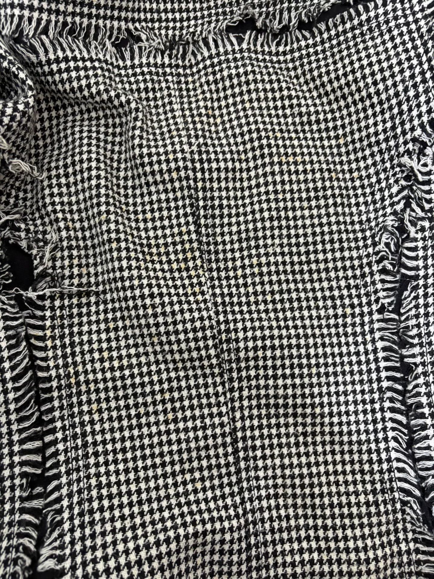 Vivienne Westwood punk-inspired houndstooth fringe jacket Size M / US 6-8 / IT 42-44 - 8 Thumbnail