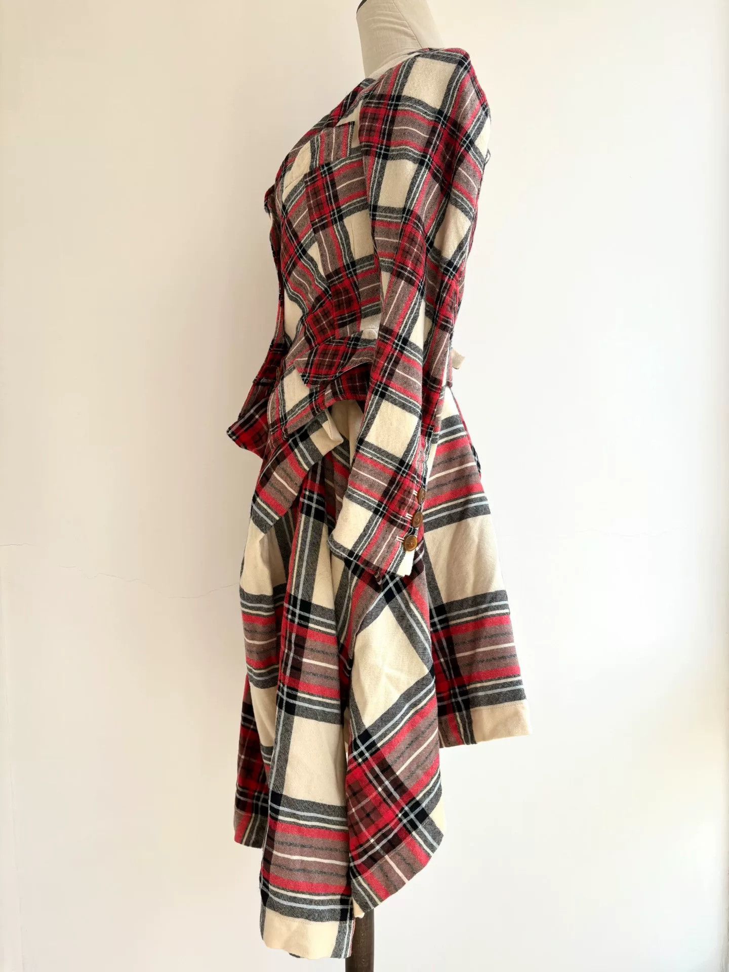 Vivienne Westwood vivienne westwood plaid suit with draped detail Size M / US 6-8 / IT 42-44 - 2 Thumbnail