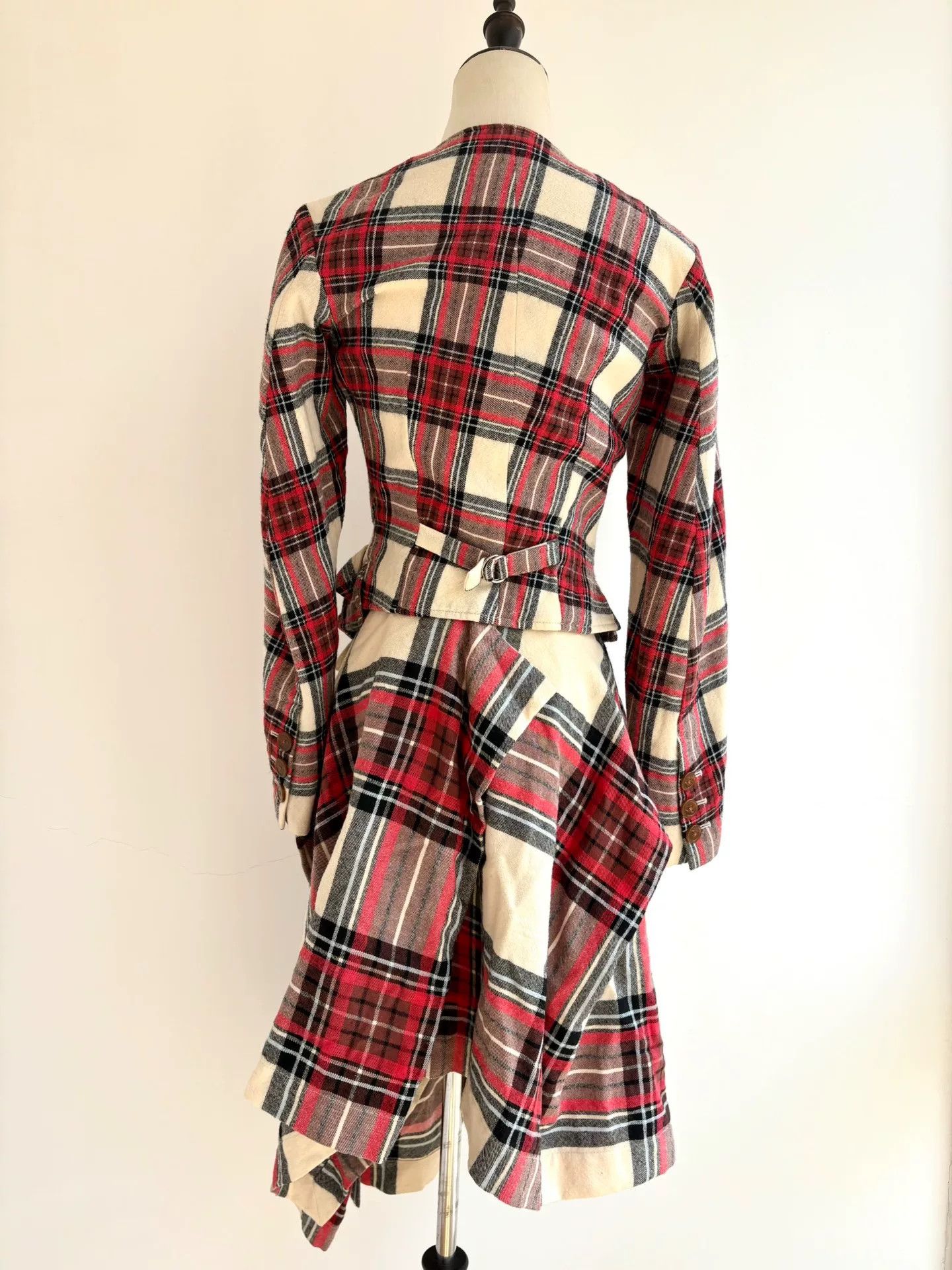 Vivienne Westwood vivienne westwood plaid suit with draped detail Size M / US 6-8 / IT 42-44 - 3 Thumbnail