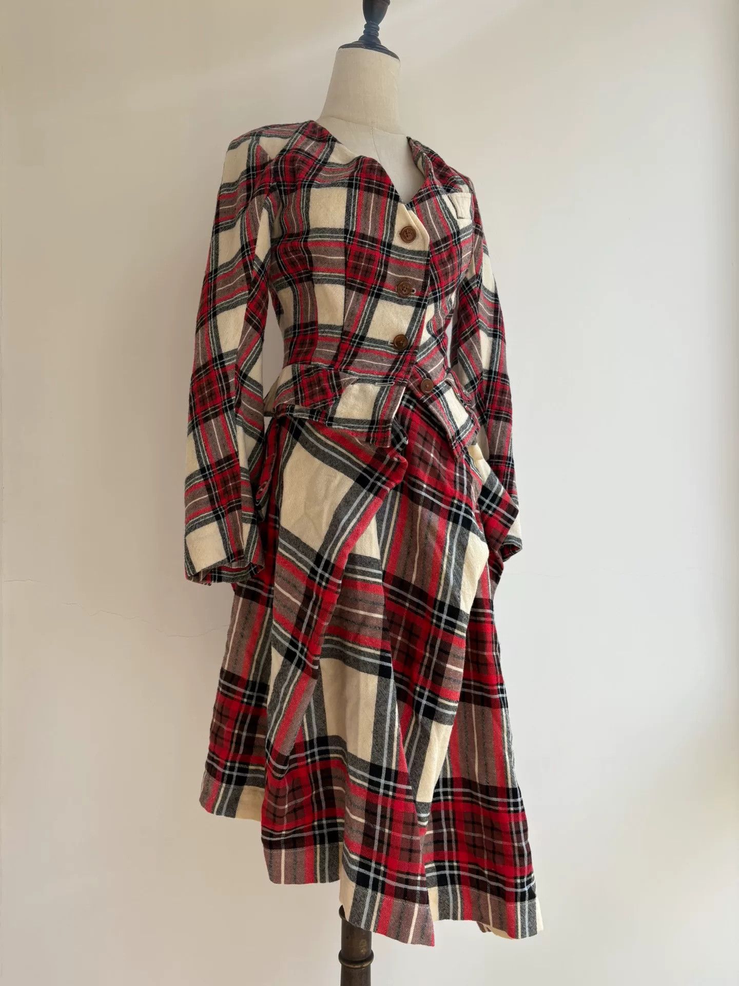 Vivienne Westwood vivienne westwood plaid suit with draped detail Size M / US 6-8 / IT 42-44 - 5 Thumbnail