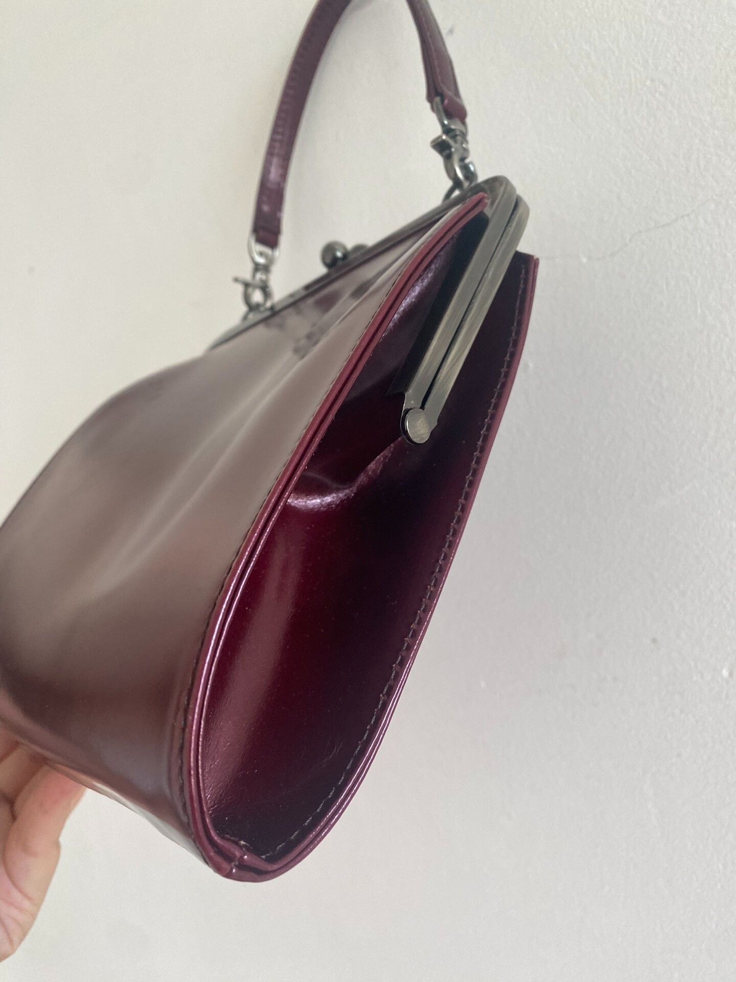 Vivienne Westwood jean paul gaultier burgundy flower handbag Size ONE SIZE - 7 Thumbnail