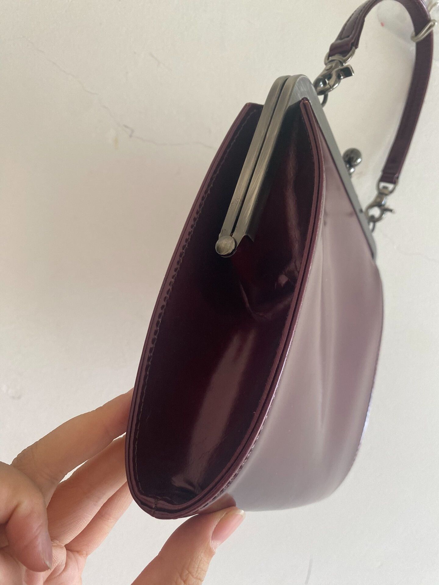 Vivienne Westwood jean paul gaultier burgundy flower handbag Size ONE SIZE - 6 Thumbnail