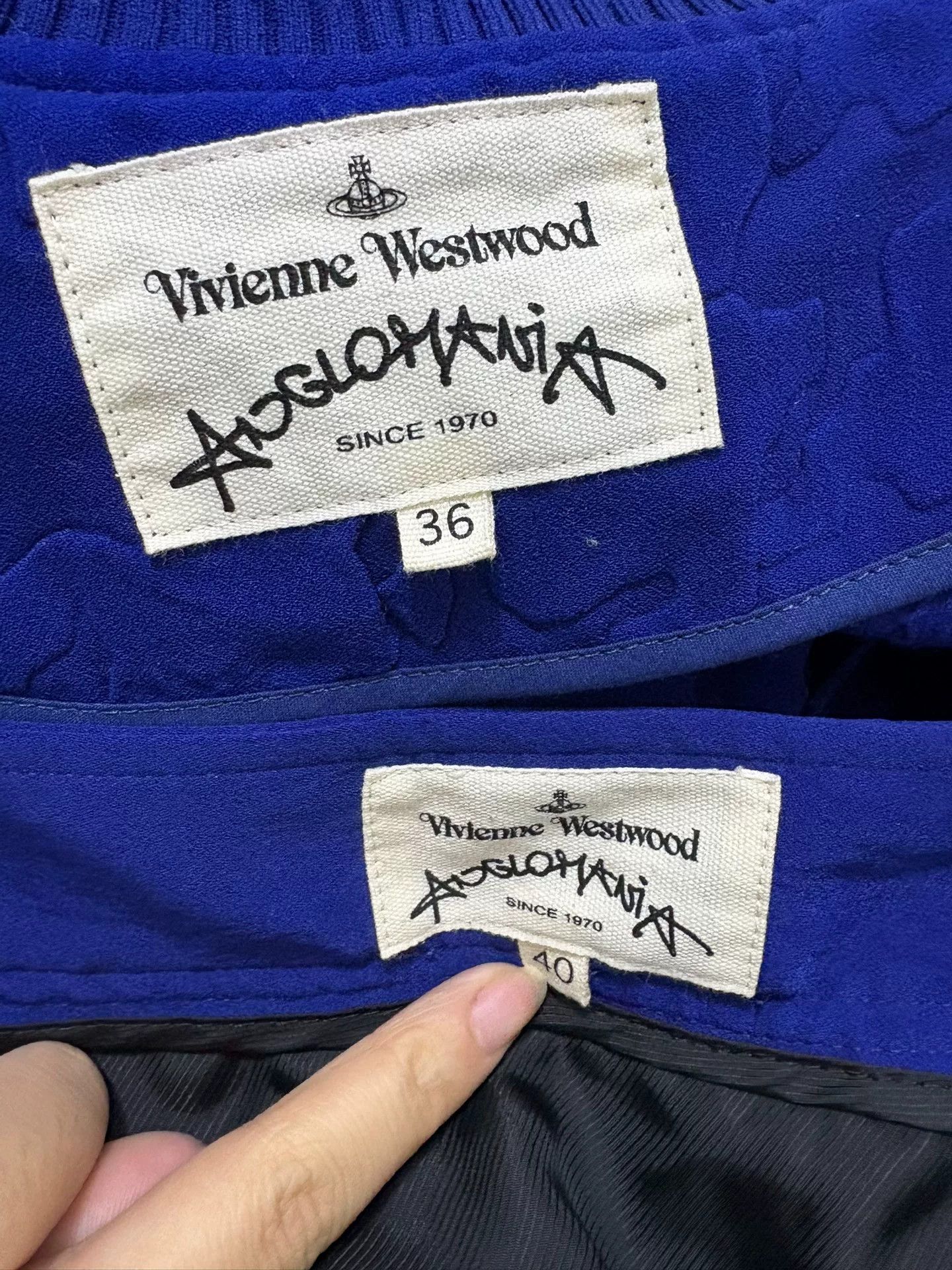 Vivienne Westwood vivienne westwood blue two-piece set Size L / US 10 / IT 46 - 7 Thumbnail