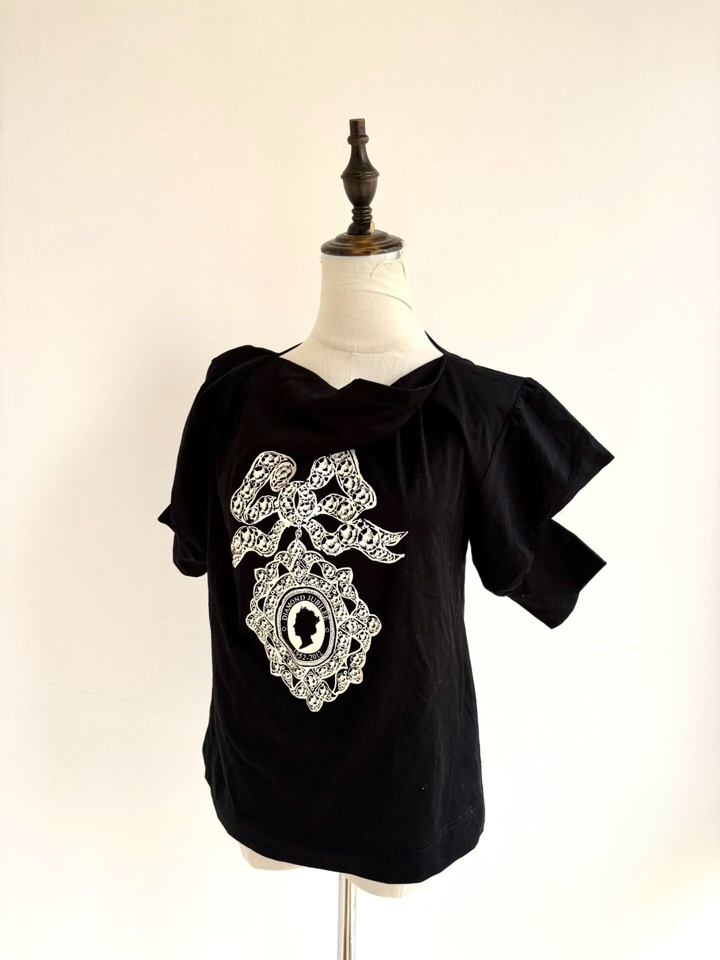 Vivienne Westwood vivienne westwood black lace bow t-shirt Size M / US 6-8 / IT 42-44 - 3 Thumbnail