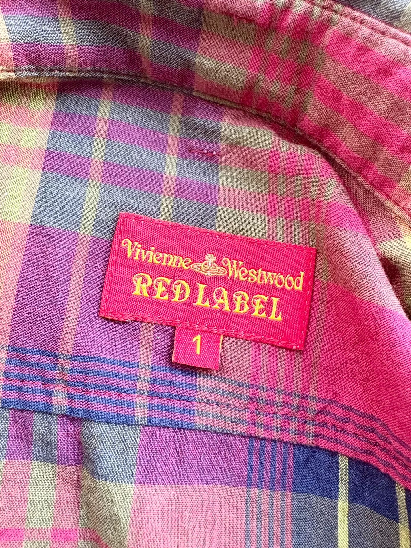 Vivienne Westwood vivienne westwood plaid bow short sleeve top Size S / US 4 / IT 40 - 9 Thumbnail