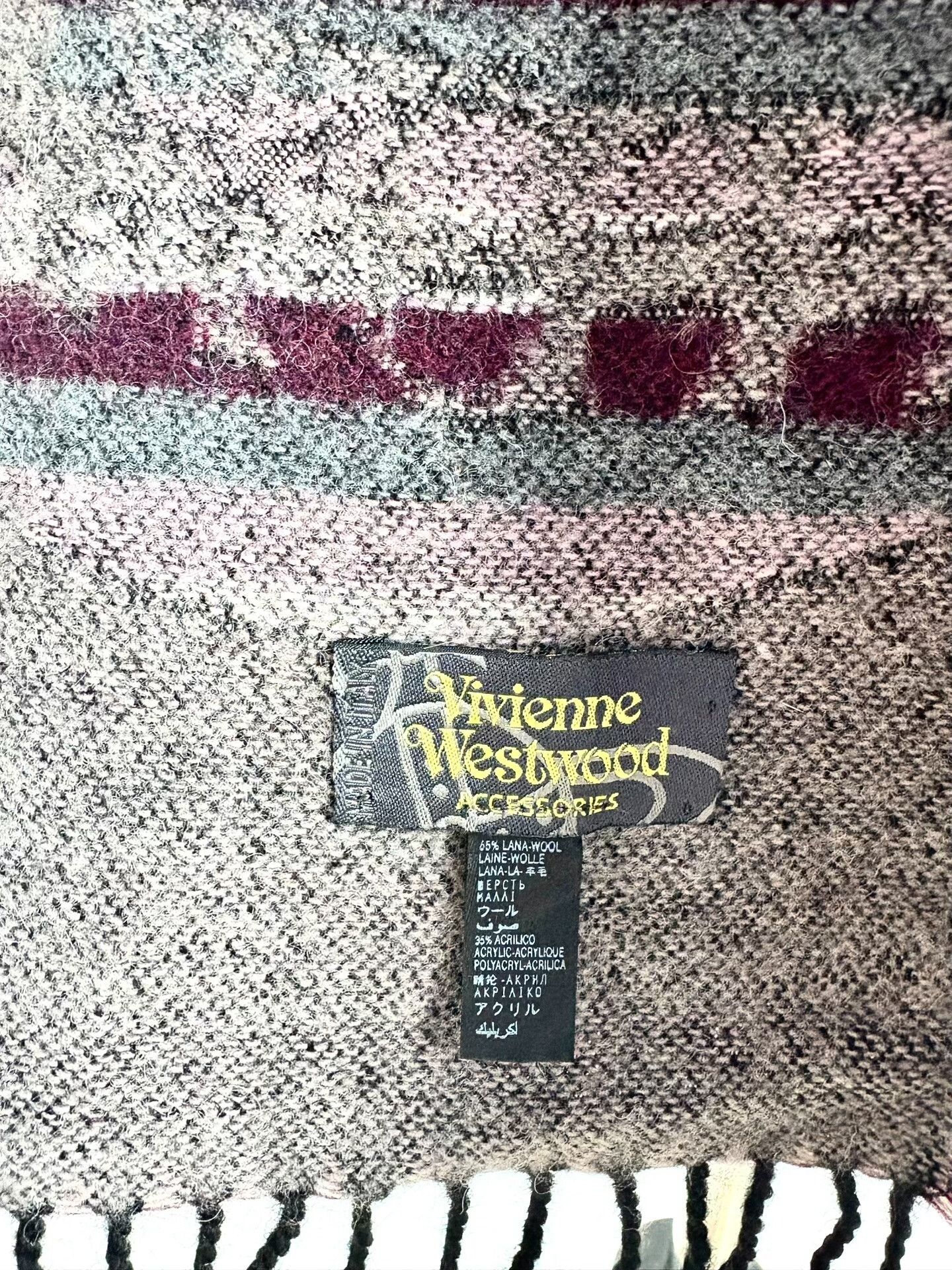Vivienne Westwood vivienne westwood striped wool skull scarf Size ONE SIZE - 6 Thumbnail