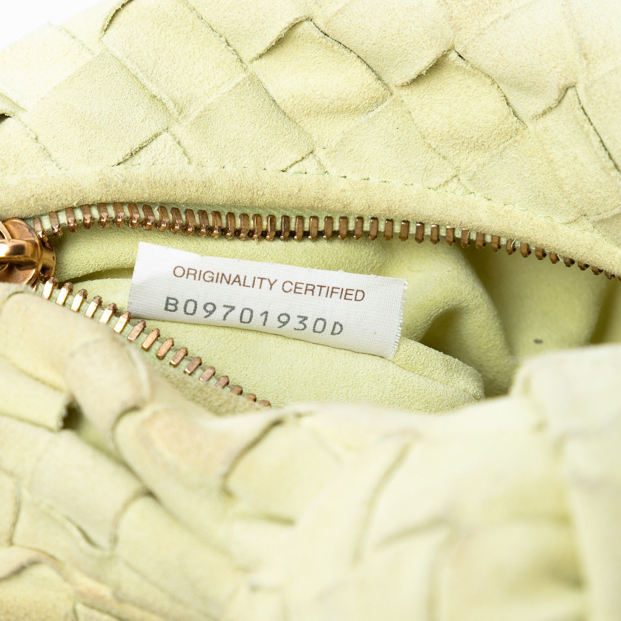 Bottega Veneta Bottega Veneta Mini Suede Intrecciato Jodie Size ONE SIZE - 6 Thumbnail