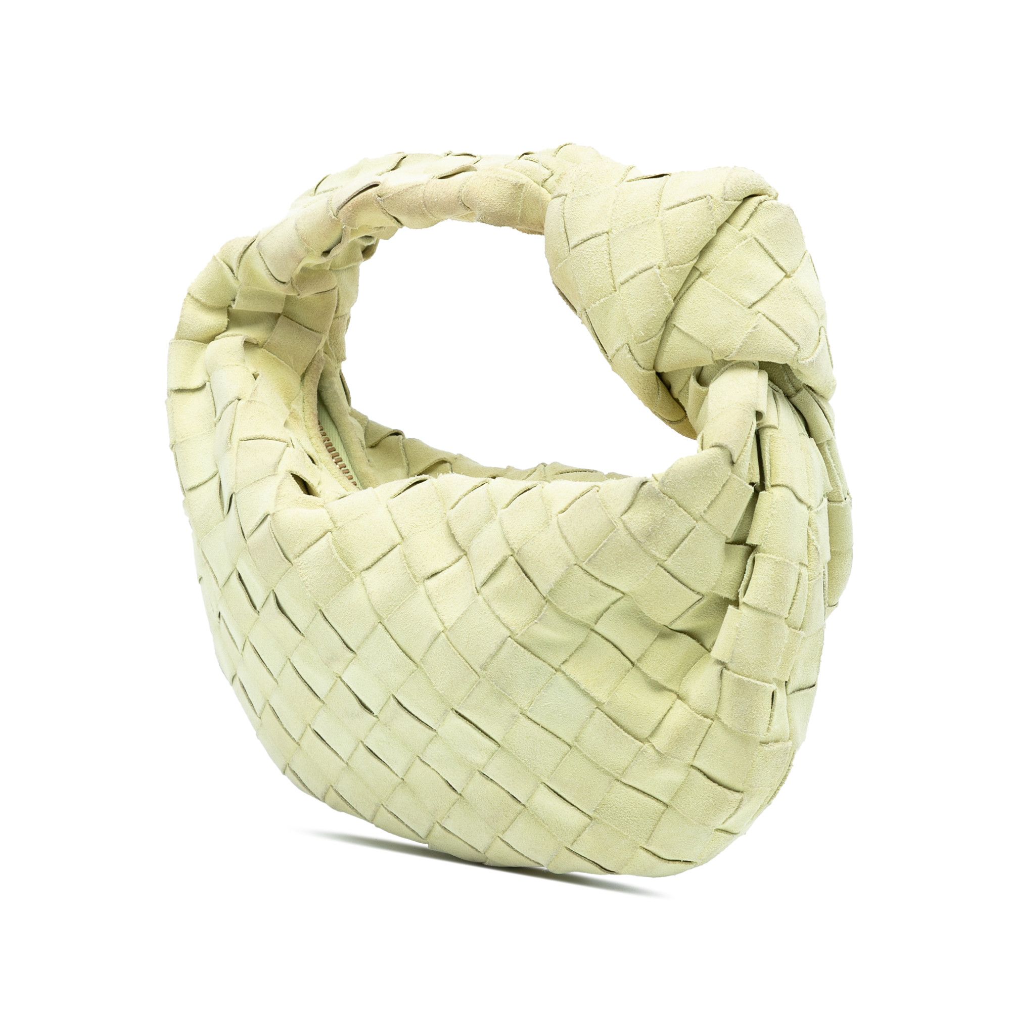 Bottega Veneta Bottega Veneta Mini Suede Intrecciato Jodie Size ONE SIZE - 2 Thumbnail