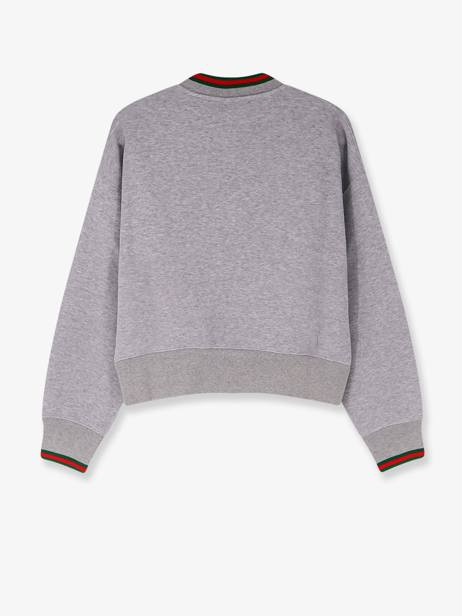 Cotton Sweatshirt With Web Detail