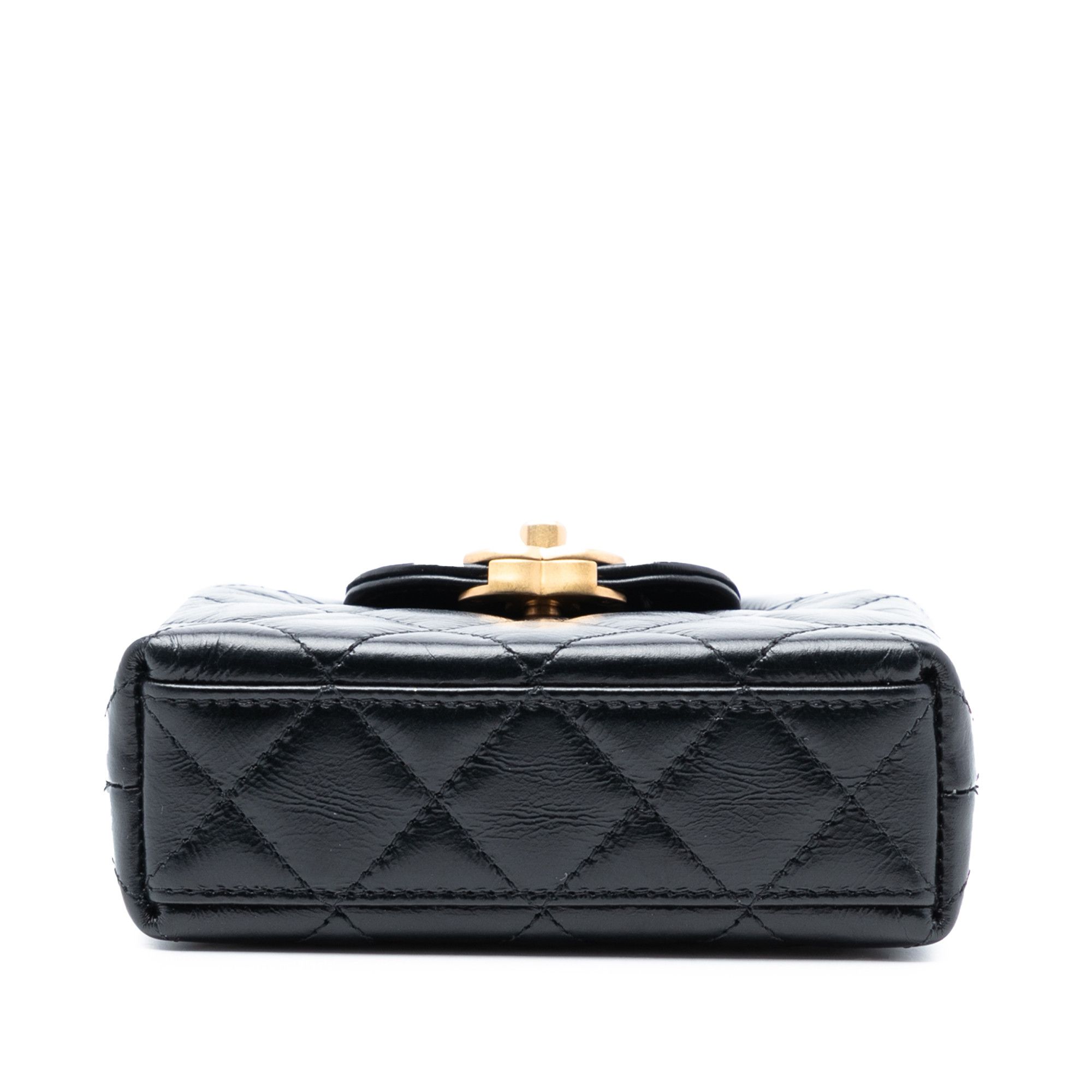 Chanel Chanel Mini Nano Aged Calfskin Kelly Shopper Bag Size ONE SIZE - 3 Thumbnail