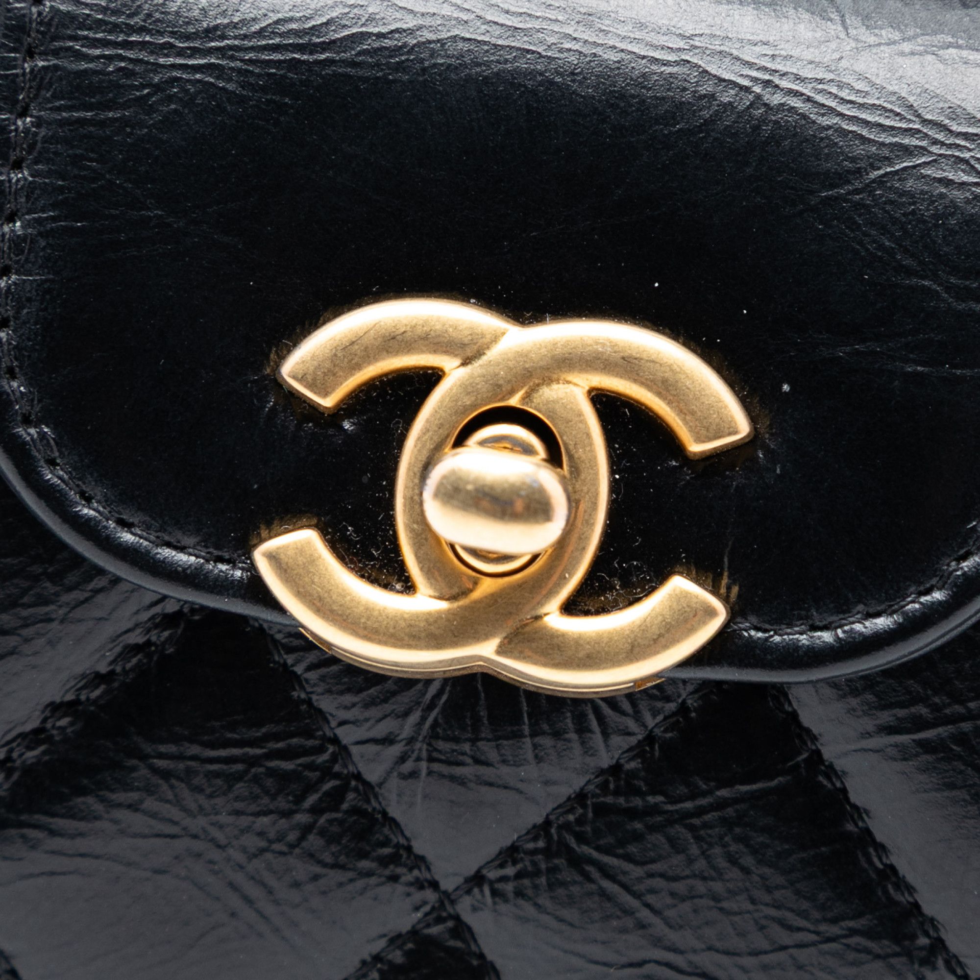Chanel Chanel Mini Nano Aged Calfskin Kelly Shopper Bag Size ONE SIZE - 6 Thumbnail