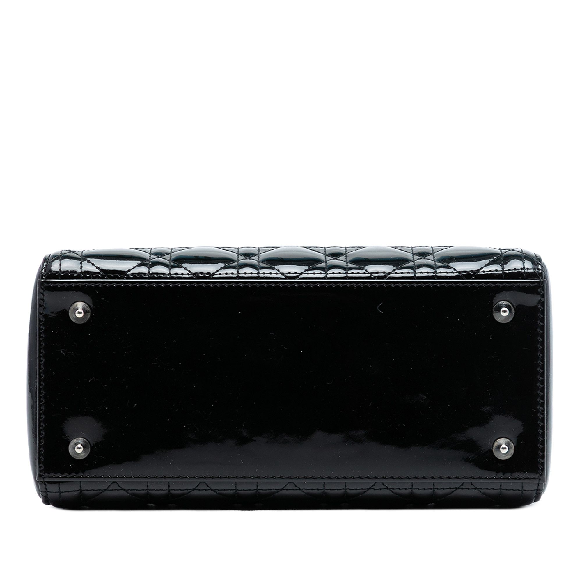 Dior Dior Medium Patent Cannage Lady Dior Size ONE SIZE - 3 Thumbnail