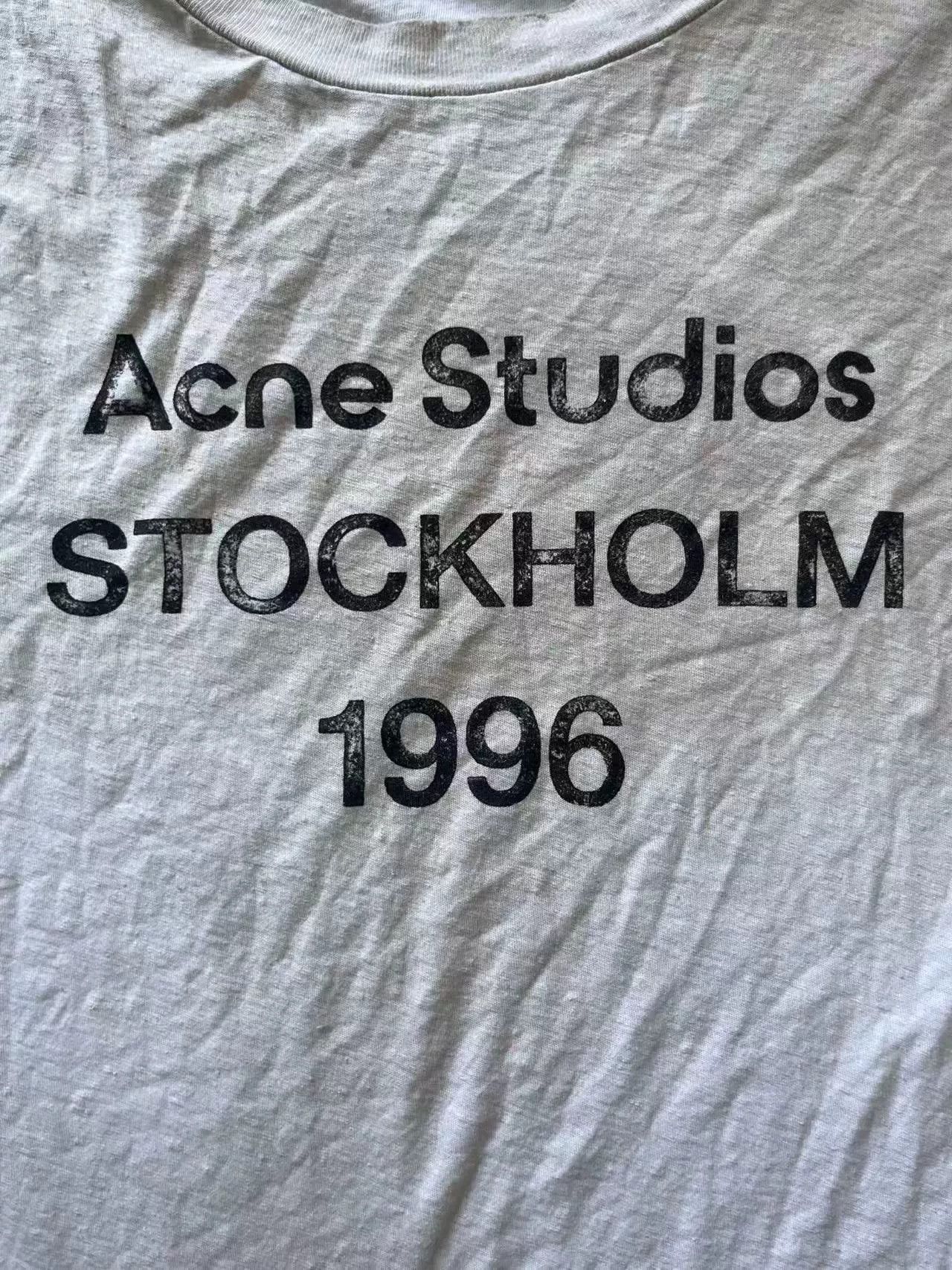 Acne Studios acne studios vintage logo oversized t-shirt Size US S / EU 44-46 / 1 - 3 Thumbnail
