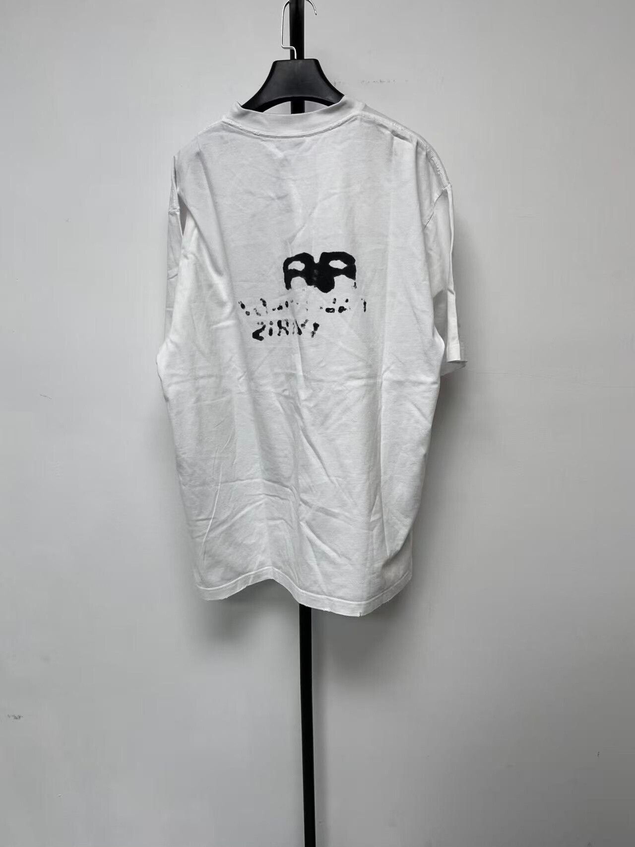 Balenciaga balenciaga logo print short sleeve t-shirt Size US M / EU 48-50 / 2 - 2 Thumbnail