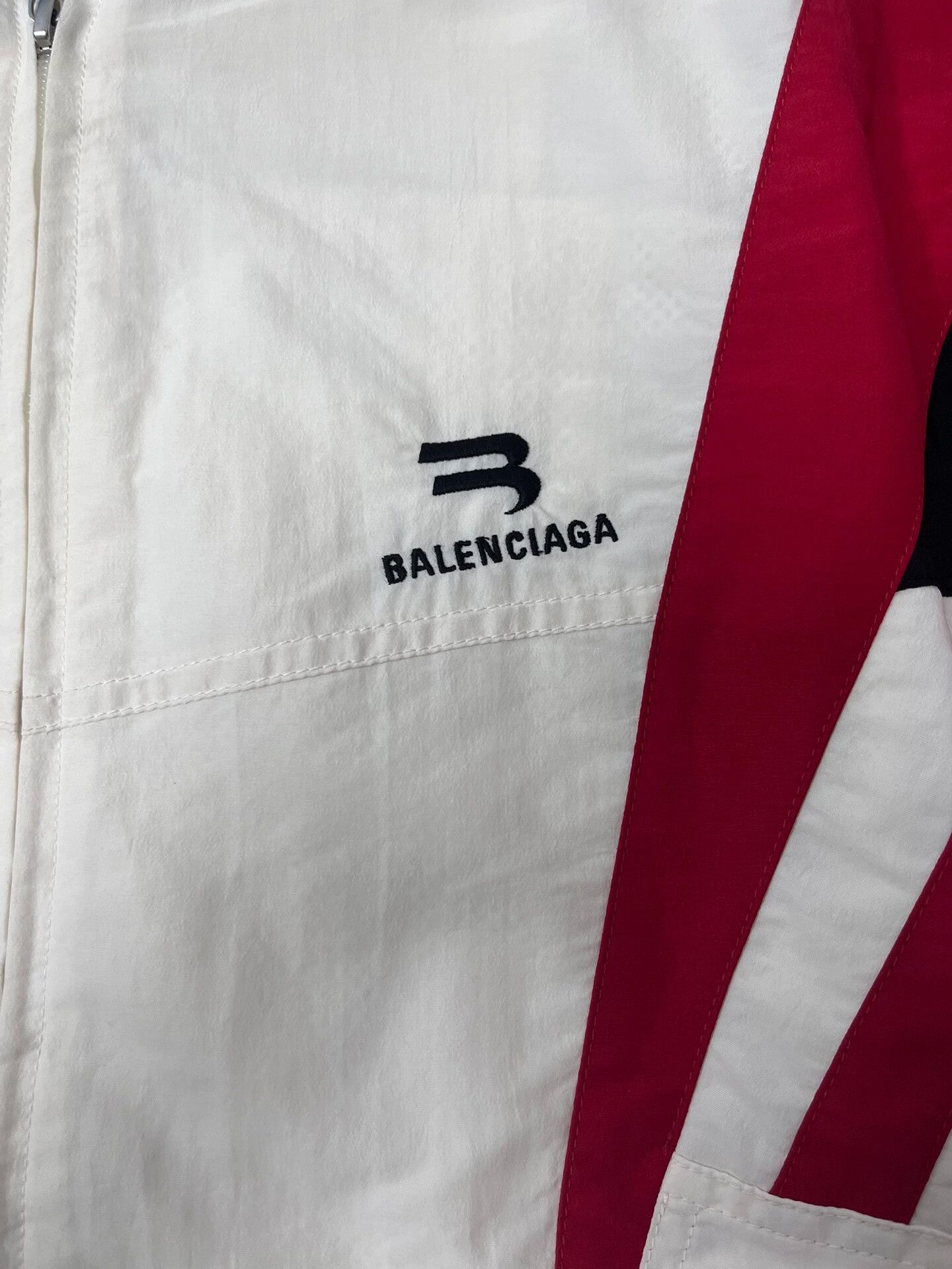 Balenciaga Balenciaga Color Block Zip Jacket Size XS / US 0-2 / IT 36-38 - 3 Thumbnail