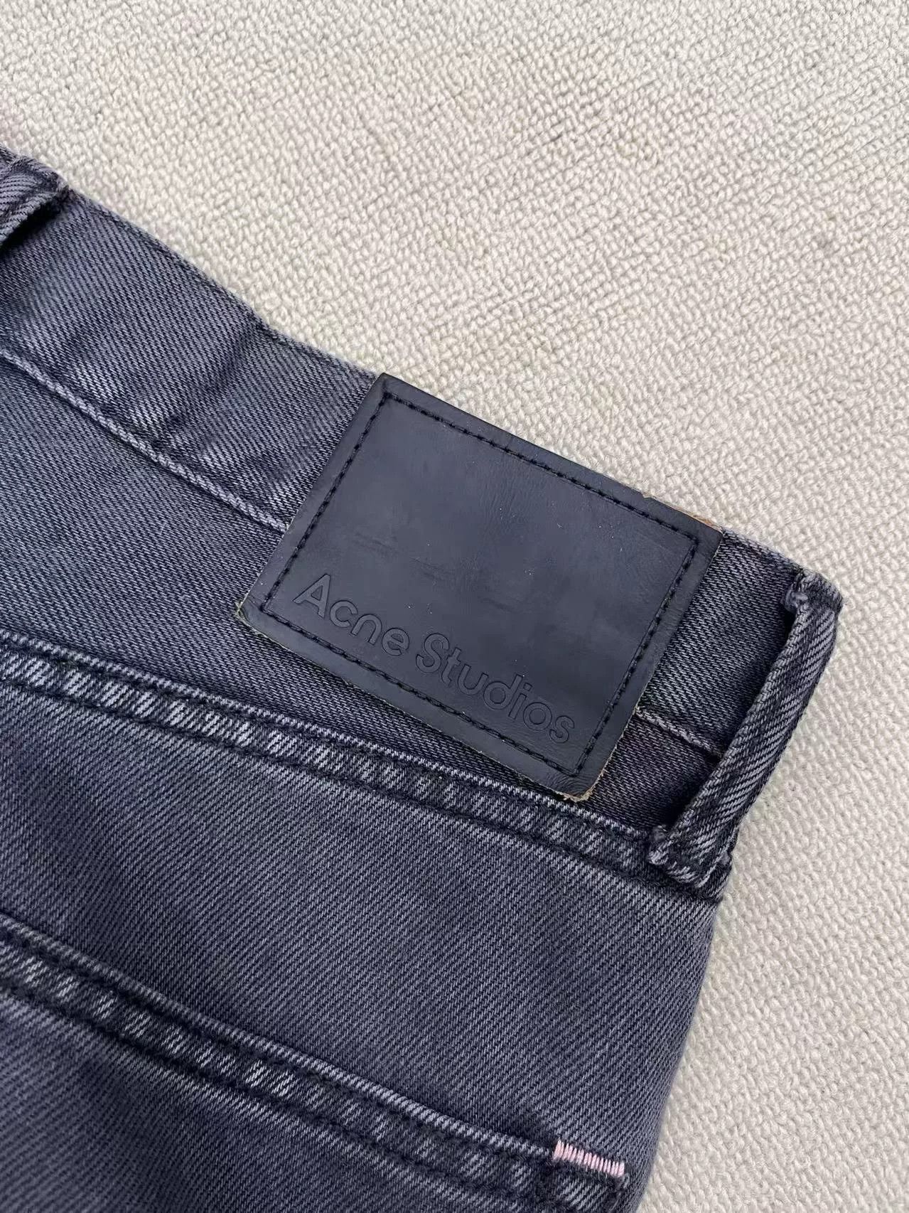 Acne Studios Acne Studios Men's Flared Dark Denim Pants Size US 30 / EU 46 - 3 Thumbnail