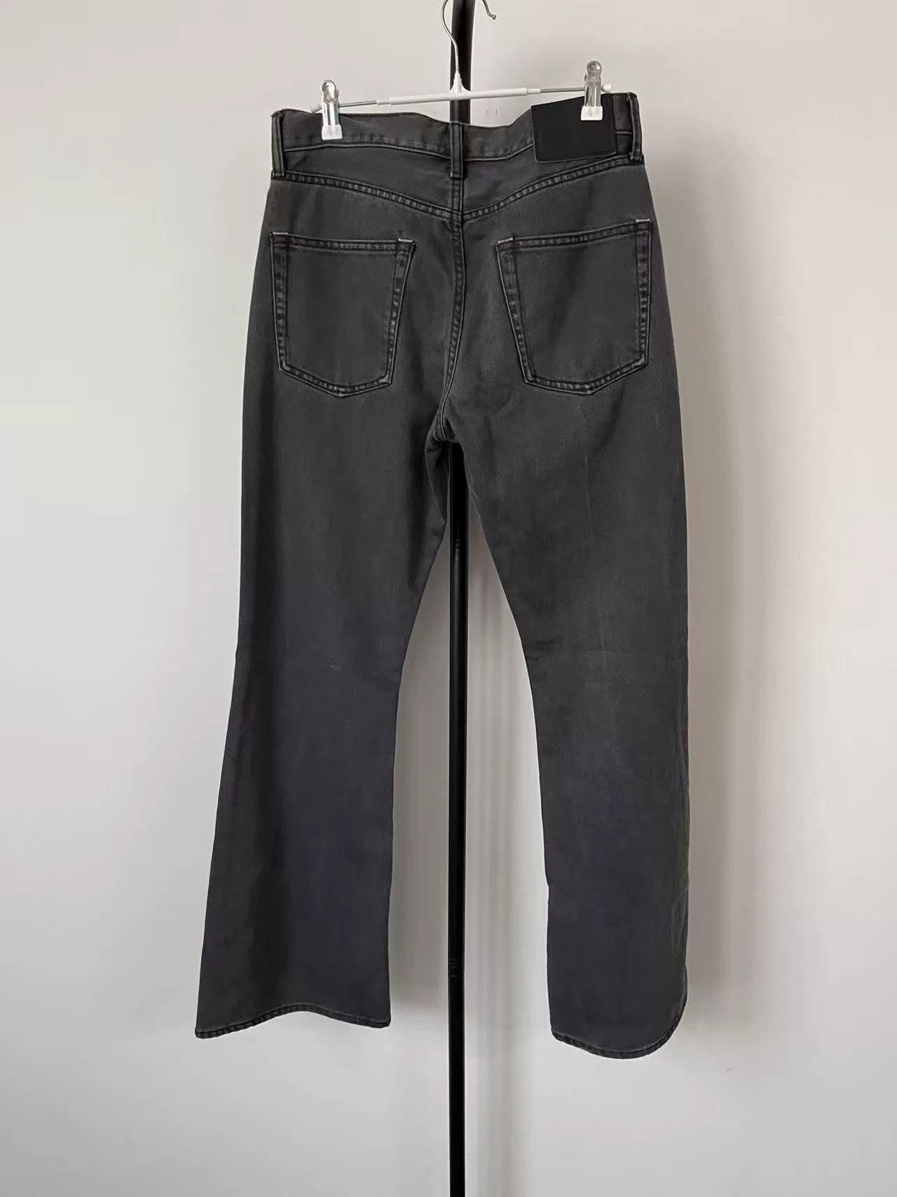 Acne Studios Acne Studios Men's Flared Dark Denim Pants Size US 30 / EU 46 - 2 Thumbnail