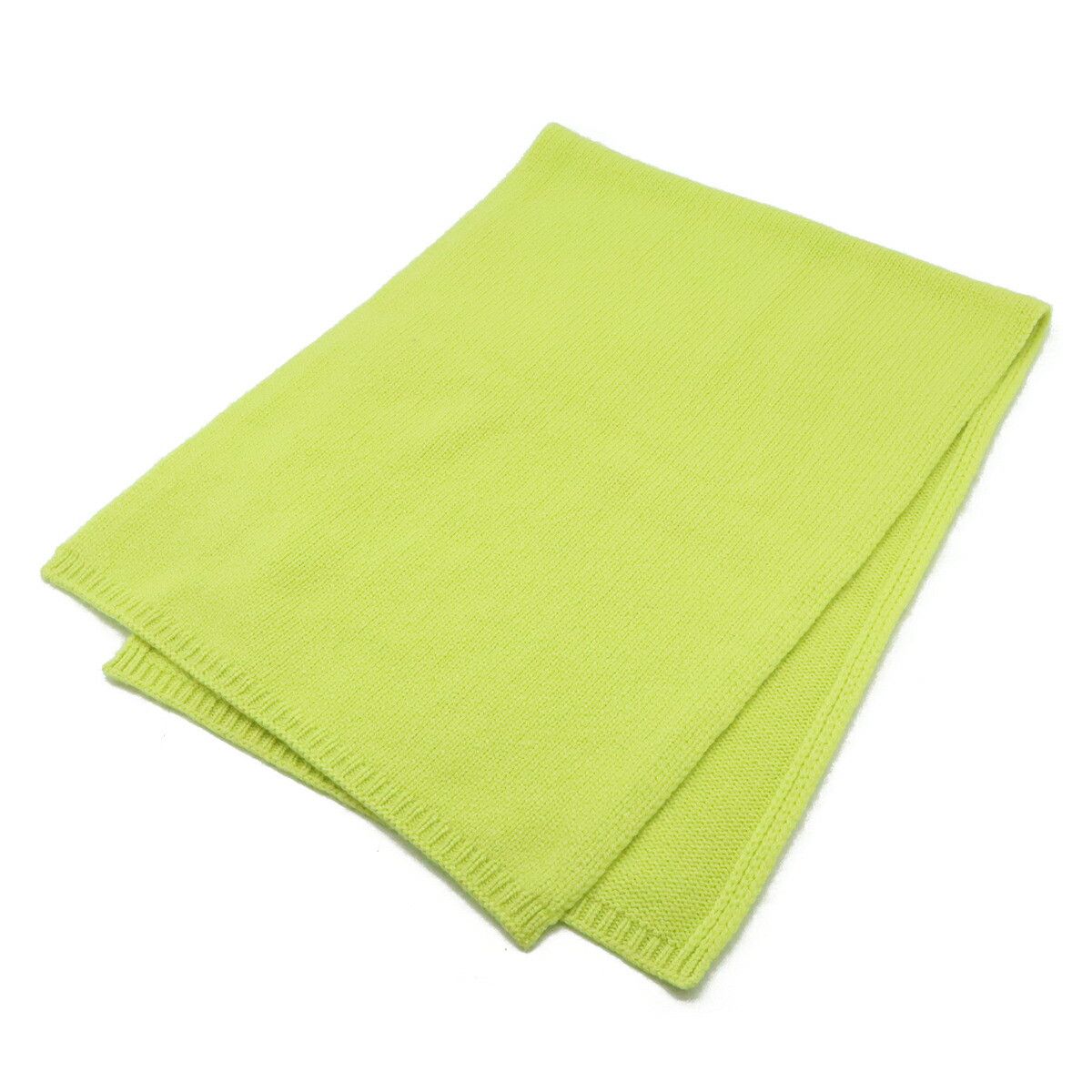Hermes Hermes Hermes 100% Cashmere Knit Scarf Natural Material Scarf DUTY FREE for USA Size ONE SIZE - 3 Thumbnail