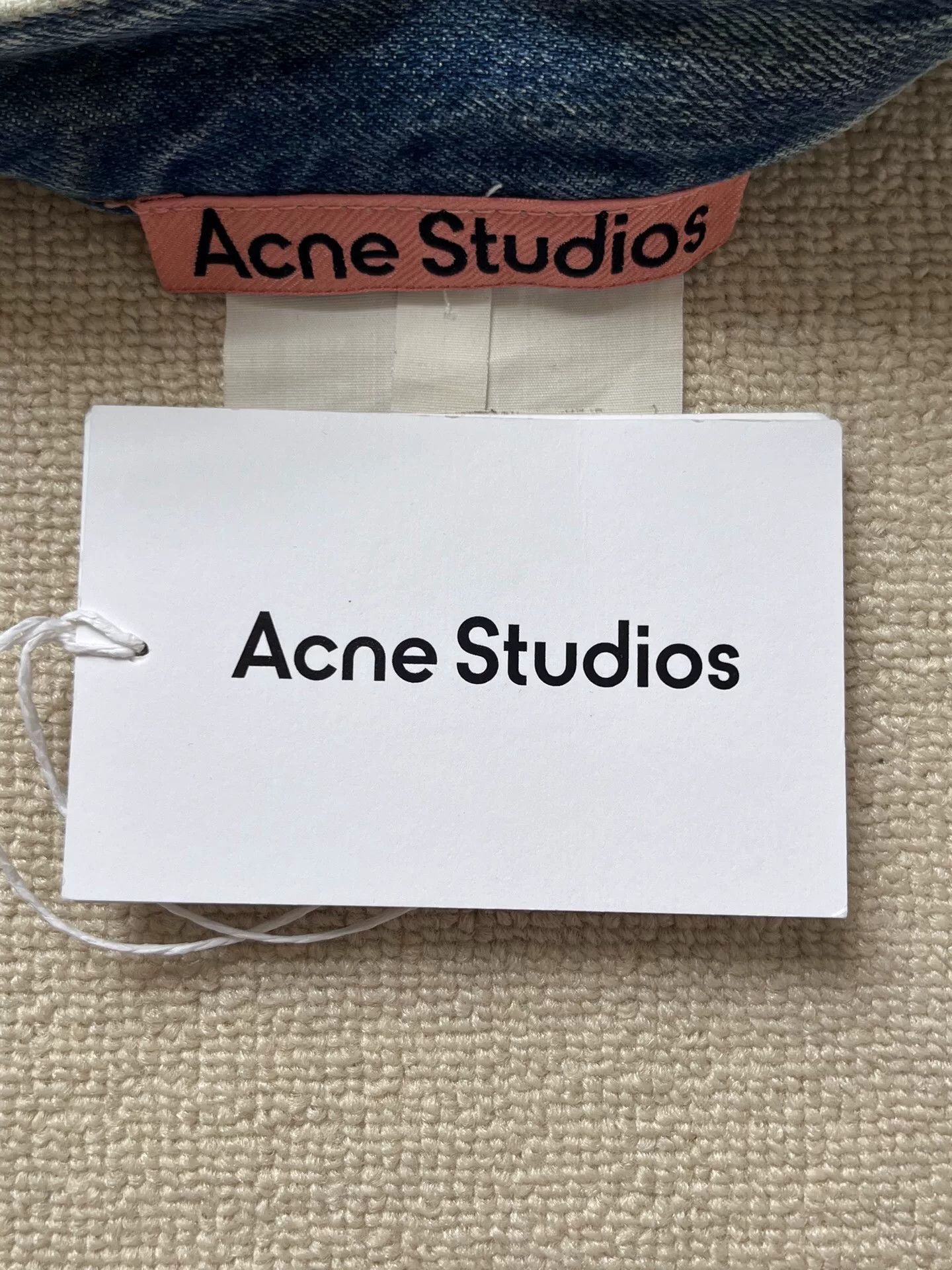 Acne Studios Acne Studios Blue Wide-Leg Distressed Jeans Size US 32 / EU 48 - 4 Thumbnail