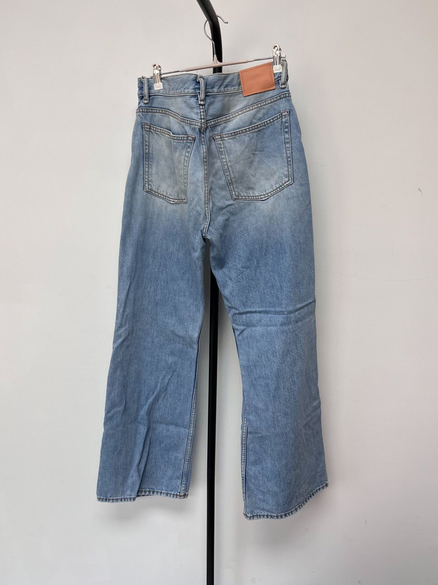 Acne Studios Acne Studios Cleanfit Low Waist Wide Jeans Size US 29 - 2 Thumbnail