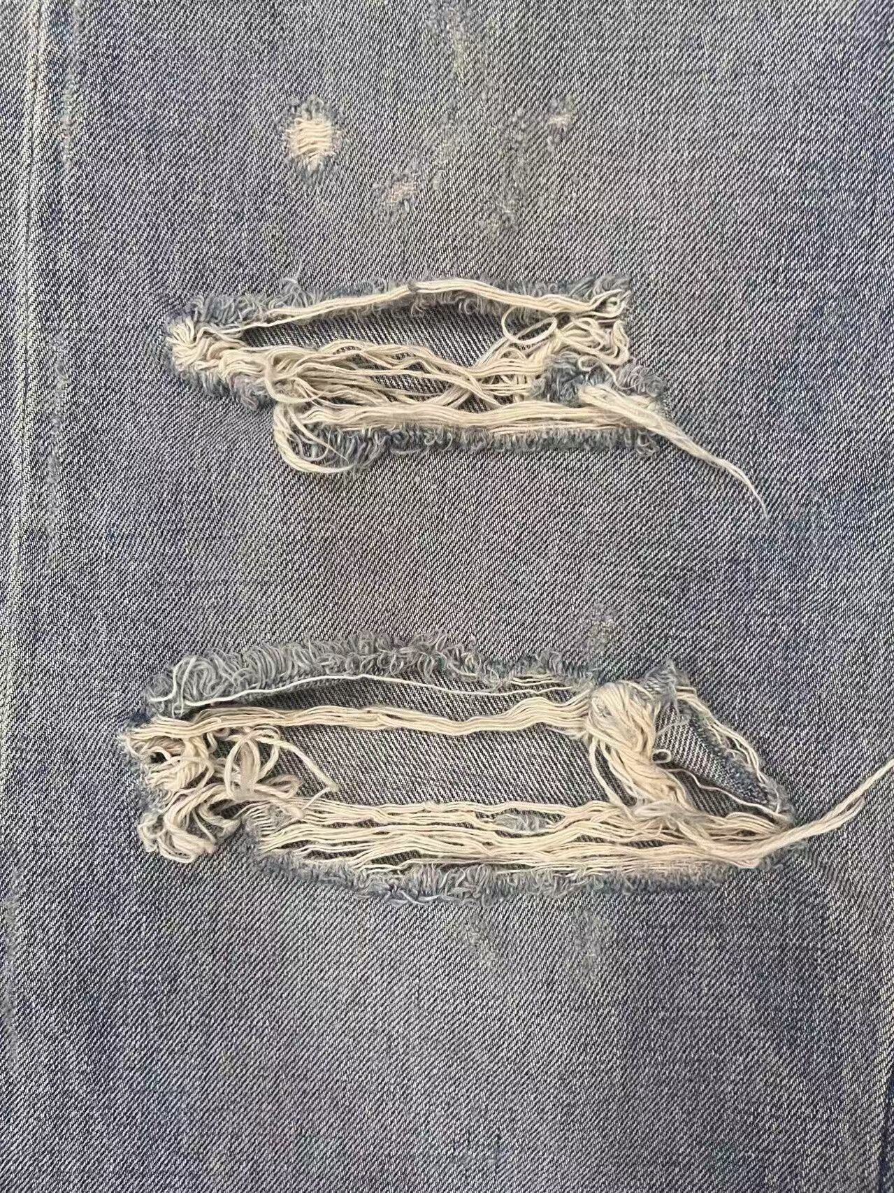 Celine celine ss23 distressed straight leg jeans Size US 32 / EU 48 - 3 Thumbnail