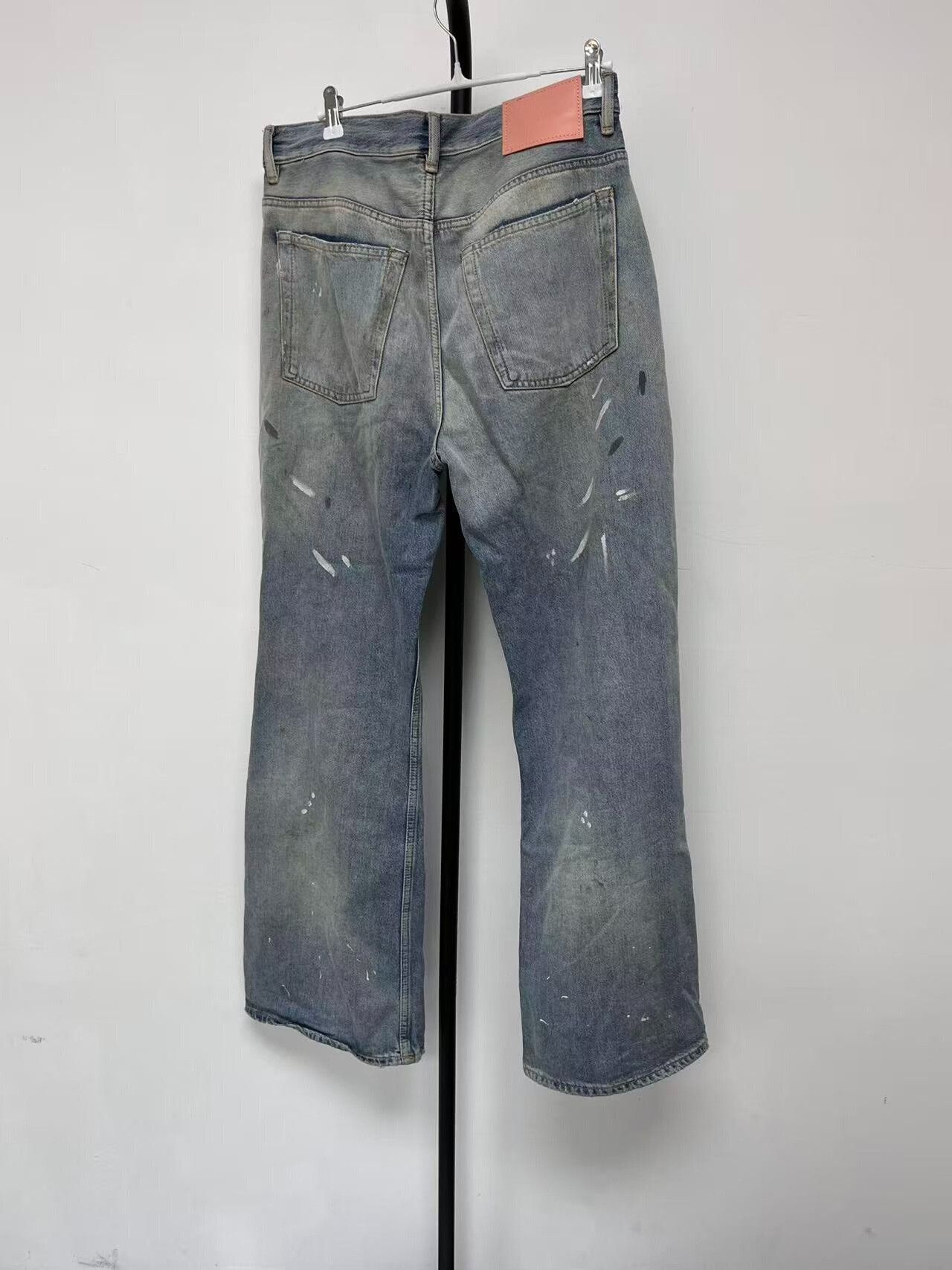 Acne Studios acne studios wide-leg mid-rise jeans Size US 31 - 2 Thumbnail