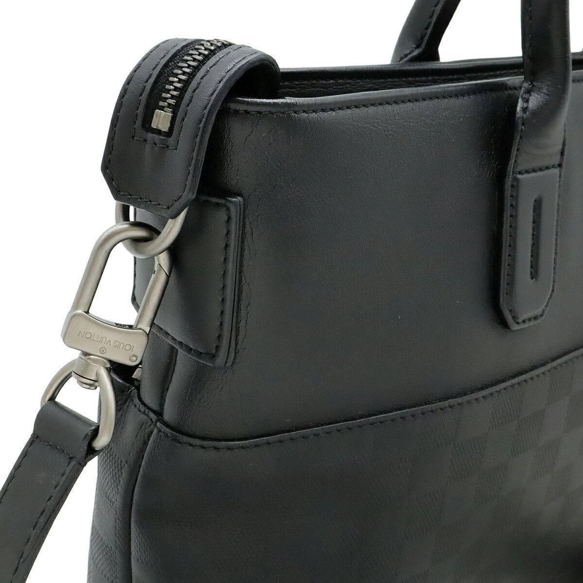 Louis Vuitton Louis Vuitton Louis Vuitton Damier Infini Briefcase 2way Leather Business Bag N41565 DUTY FREE for USA Size ONE SIZE - 8 Thumbnail