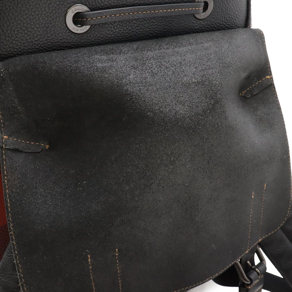 Coach Coach COACH Hudson PVC Leather Backpack Canvas Backpack C1240 DUTY FREE for USA Size ONE SIZE - 9 Thumbnail
