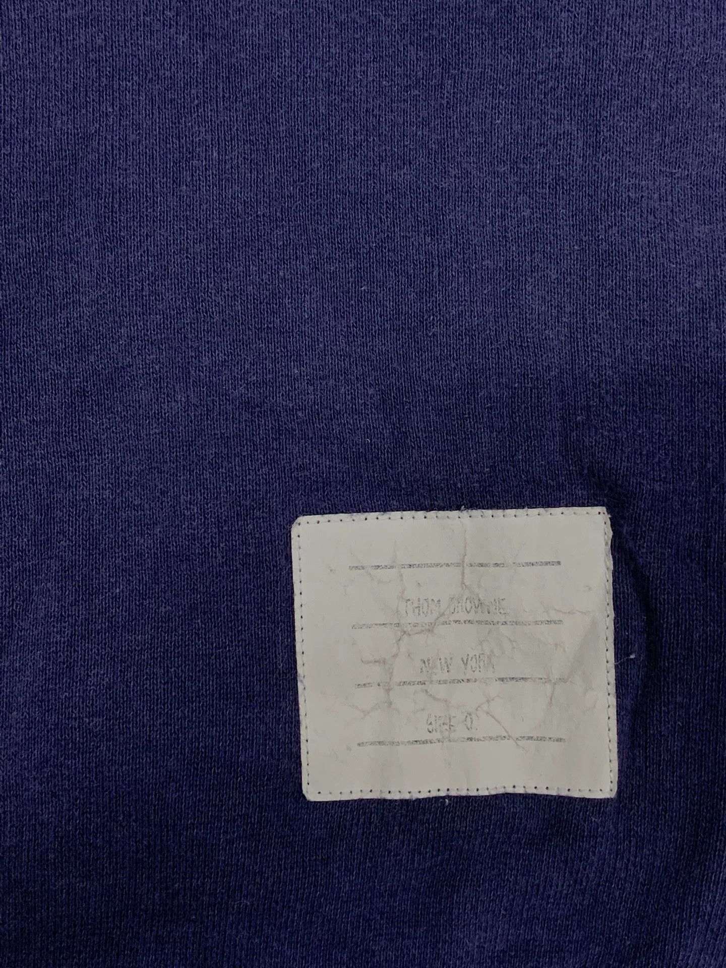 Thom Browne thom browne classic navy sweatshirt for men Size US XXS / EU 40 - 3 Thumbnail